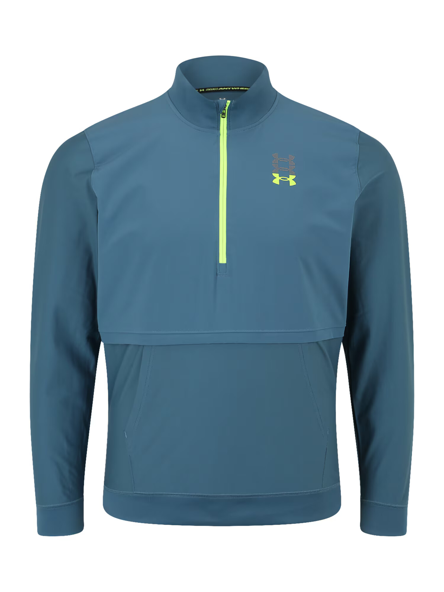 UNDER ARMOUR Pulovere sport 'Anywhere' galben citron / gri deschis / verde petrol - Pled.ro