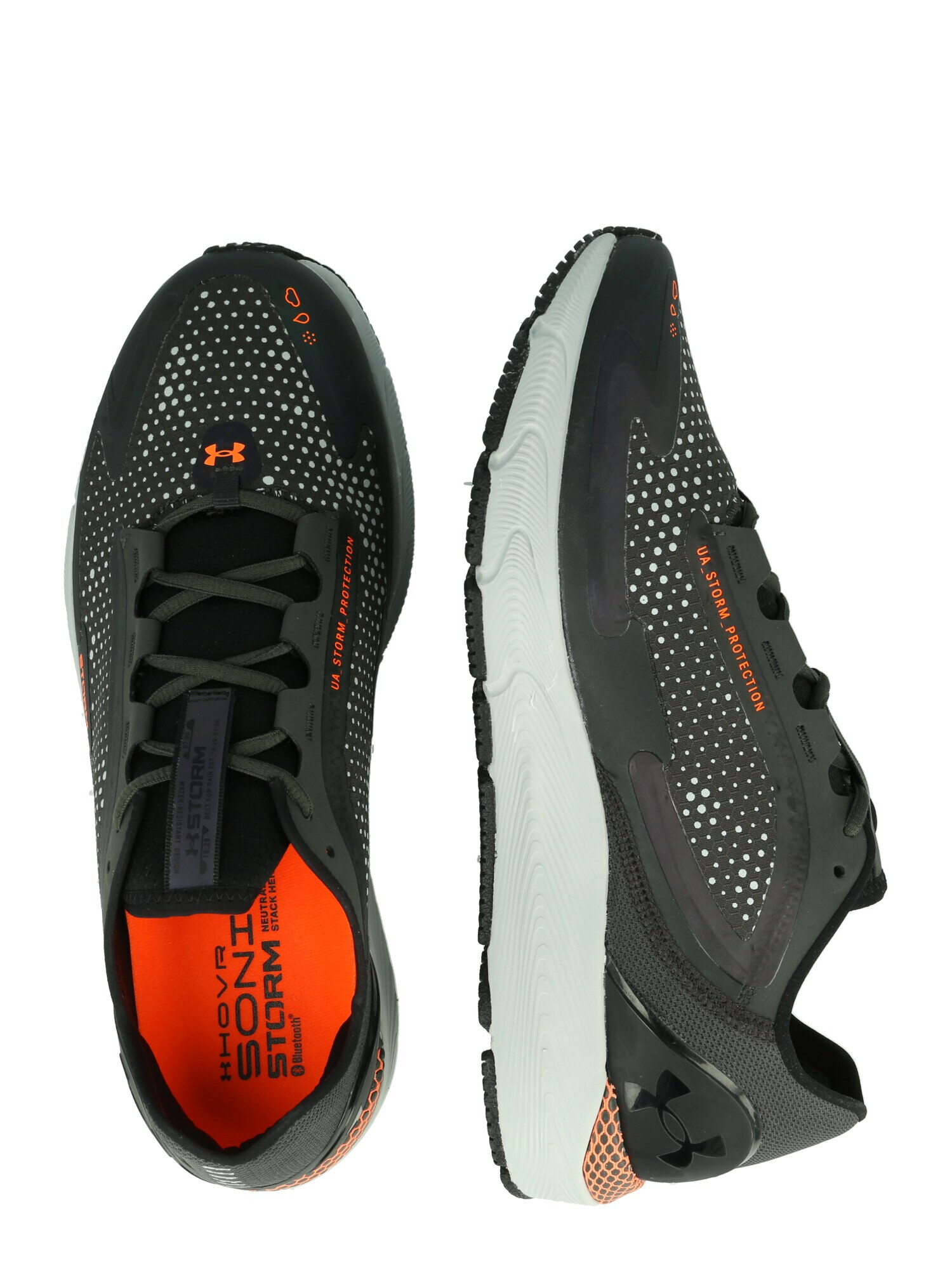 UNDER ARMOUR Sneaker de alergat 'Hovr Sonic' gri / portocaliu / negru - Pled.ro