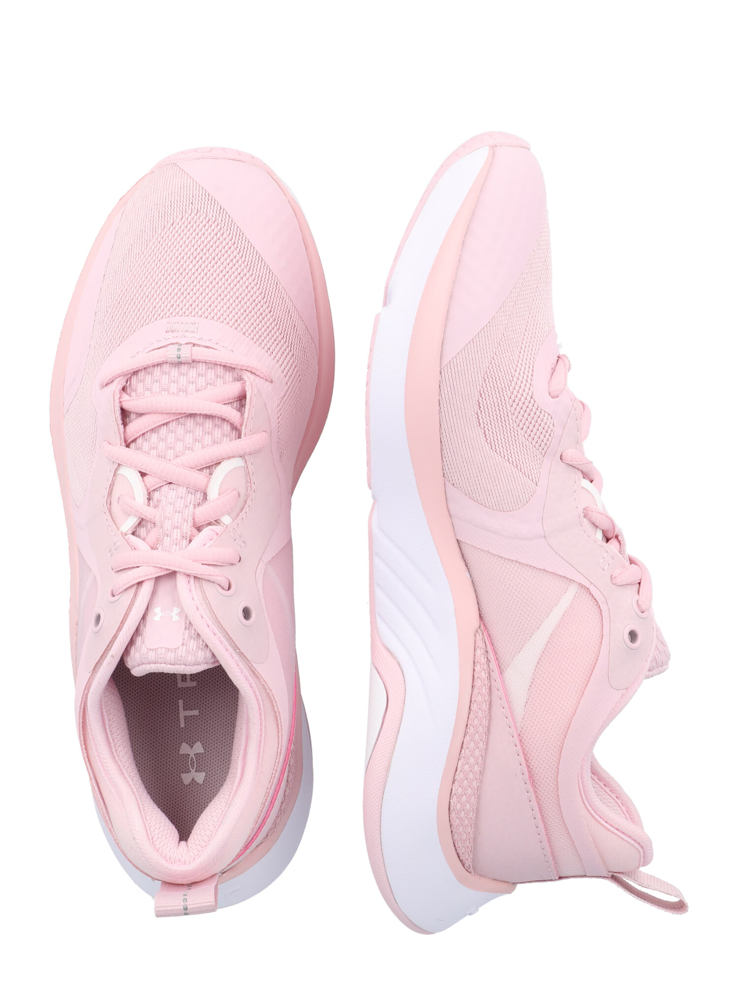 UNDER ARMOUR Pantofi sport 'Omnia' roz pastel / alb - Pled.ro