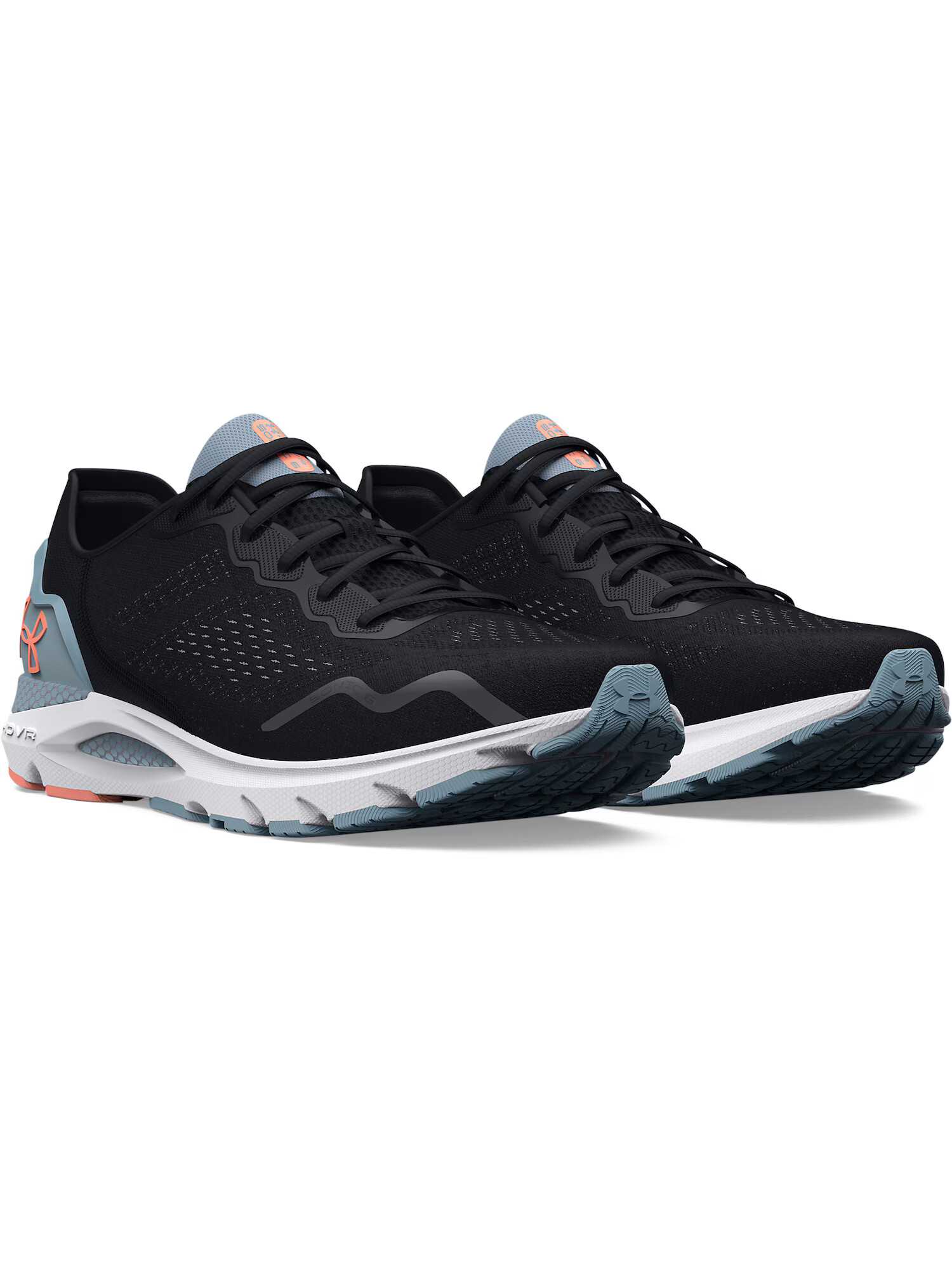 UNDER ARMOUR Sneaker de alergat 'Sonic 6' gri / negru / alb - Pled.ro