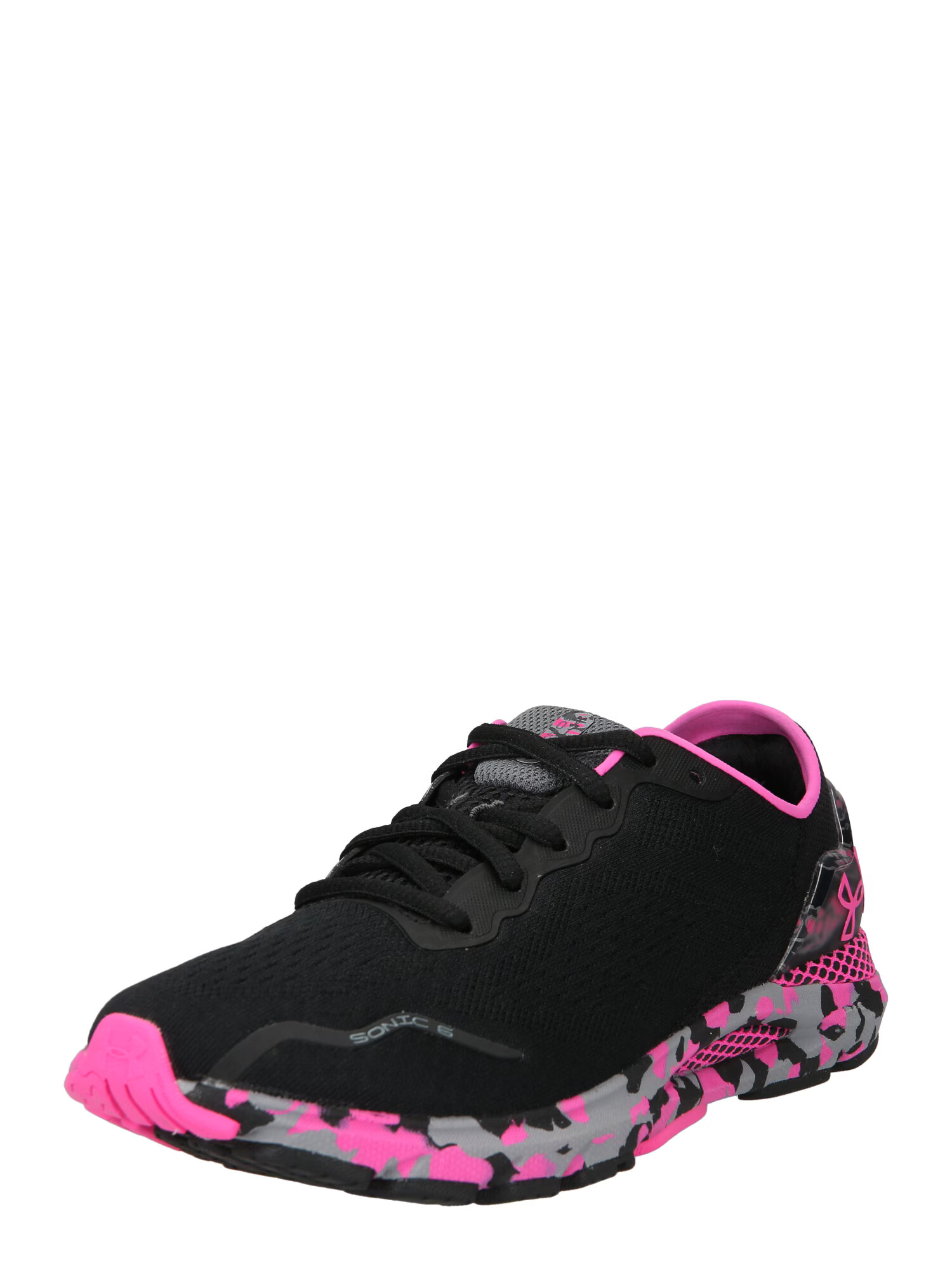 UNDER ARMOUR Sneaker de alergat 'Sonic 6' gri / roz / negru - Pled.ro