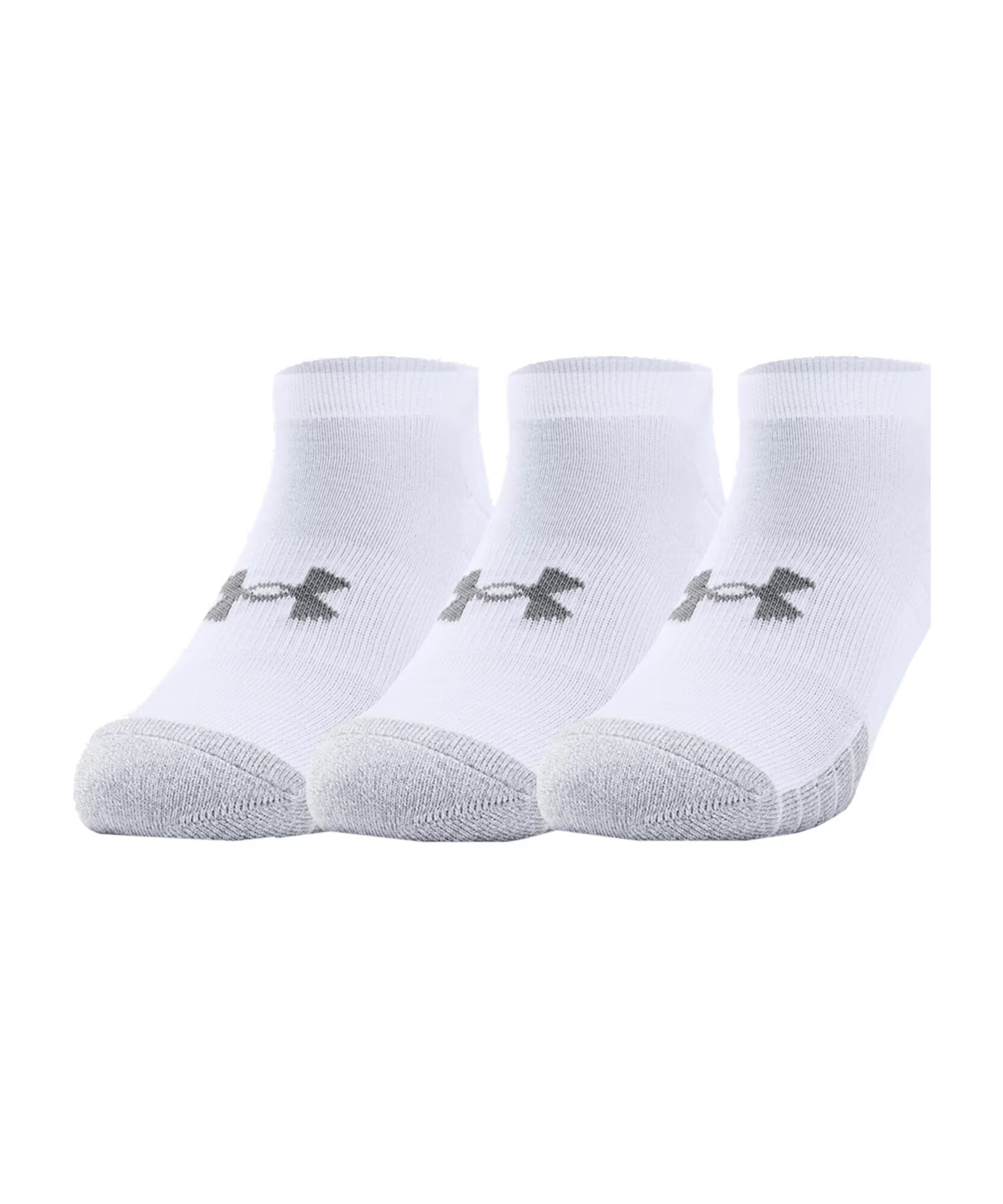 UNDER ARMOUR Șosete sport 'Heatgear' gri / alb - Pled.ro