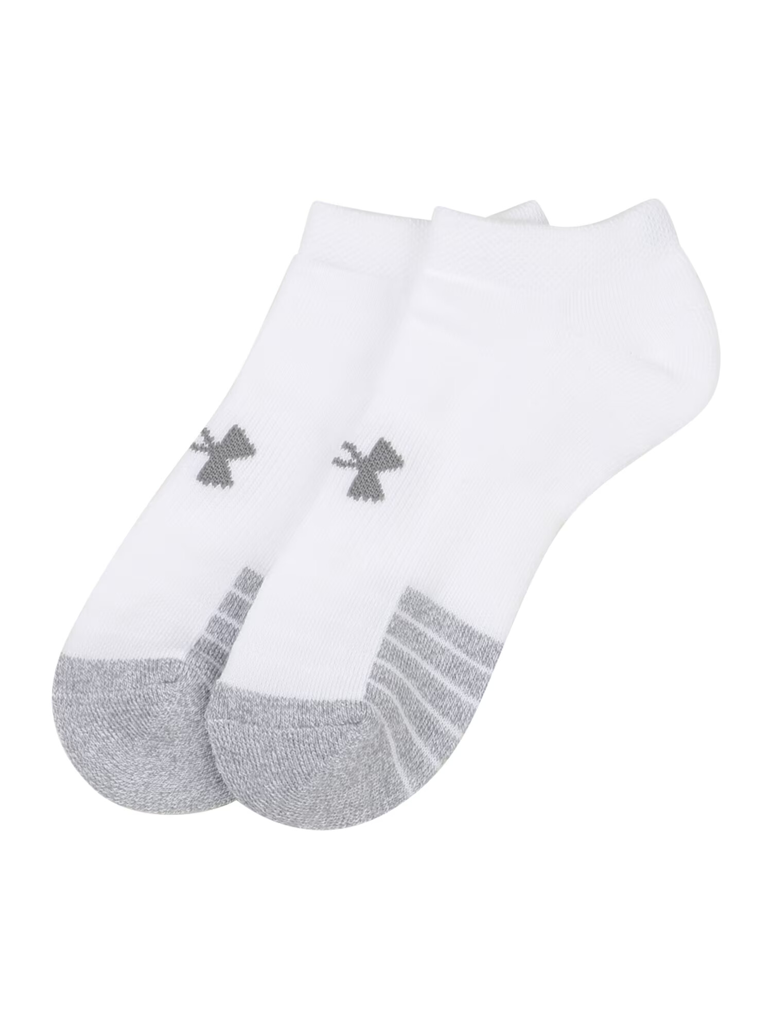 UNDER ARMOUR Șosete sport 'Heatgear' gri / alb - Pled.ro