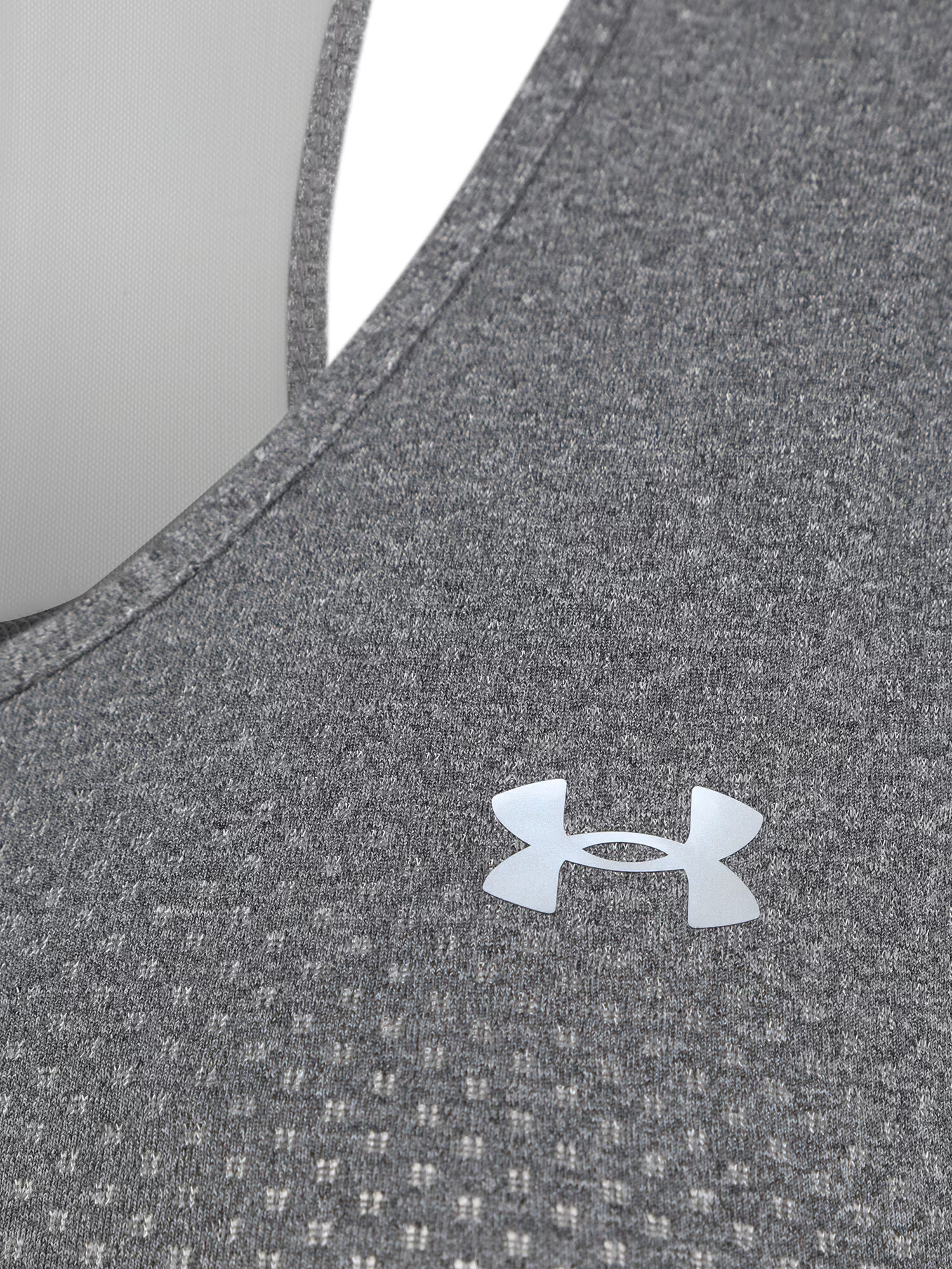 UNDER ARMOUR Sport top gri - Pled.ro