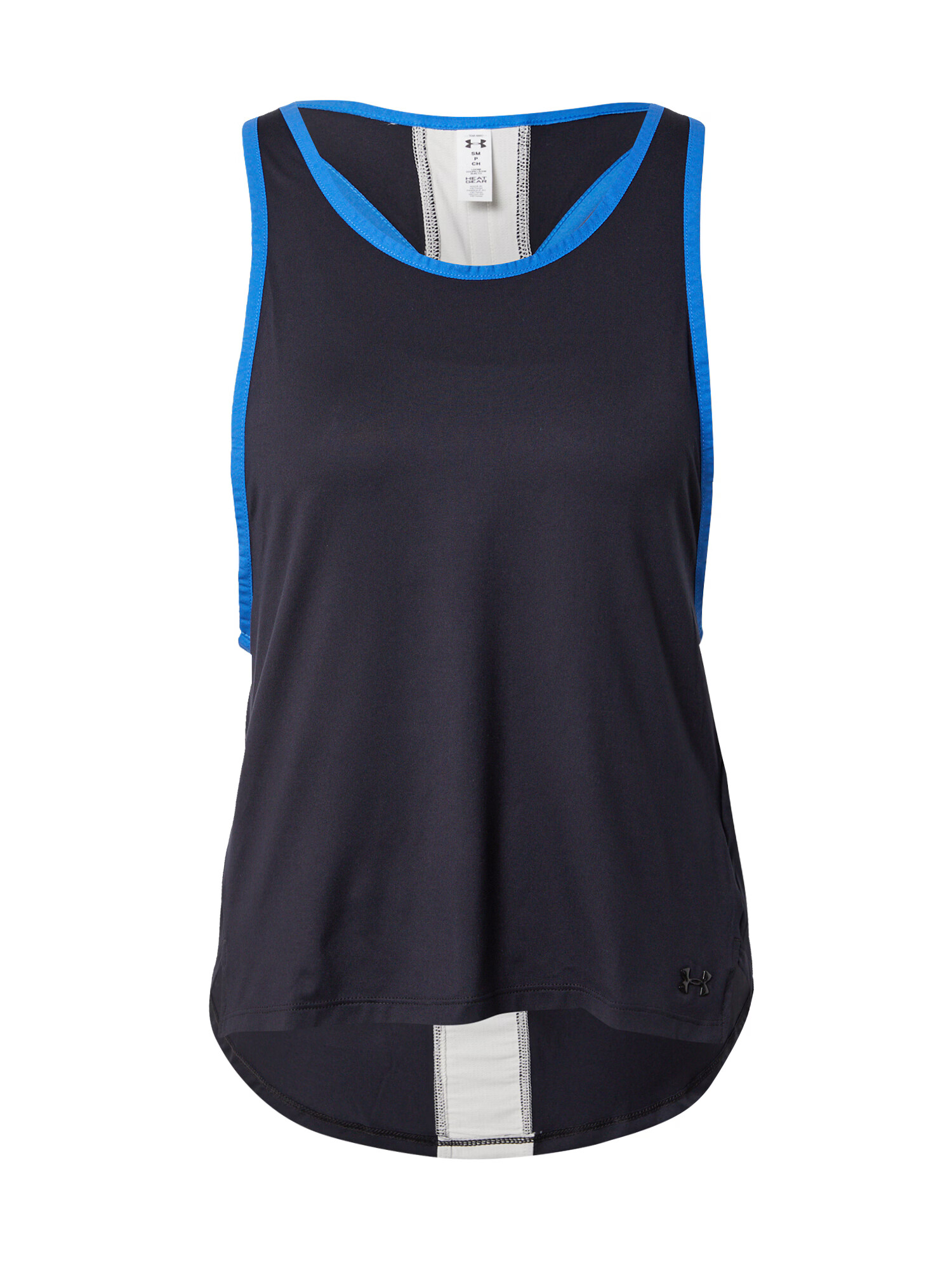 UNDER ARMOUR Sport top 'Knockout' albastru / negru / alb - Pled.ro