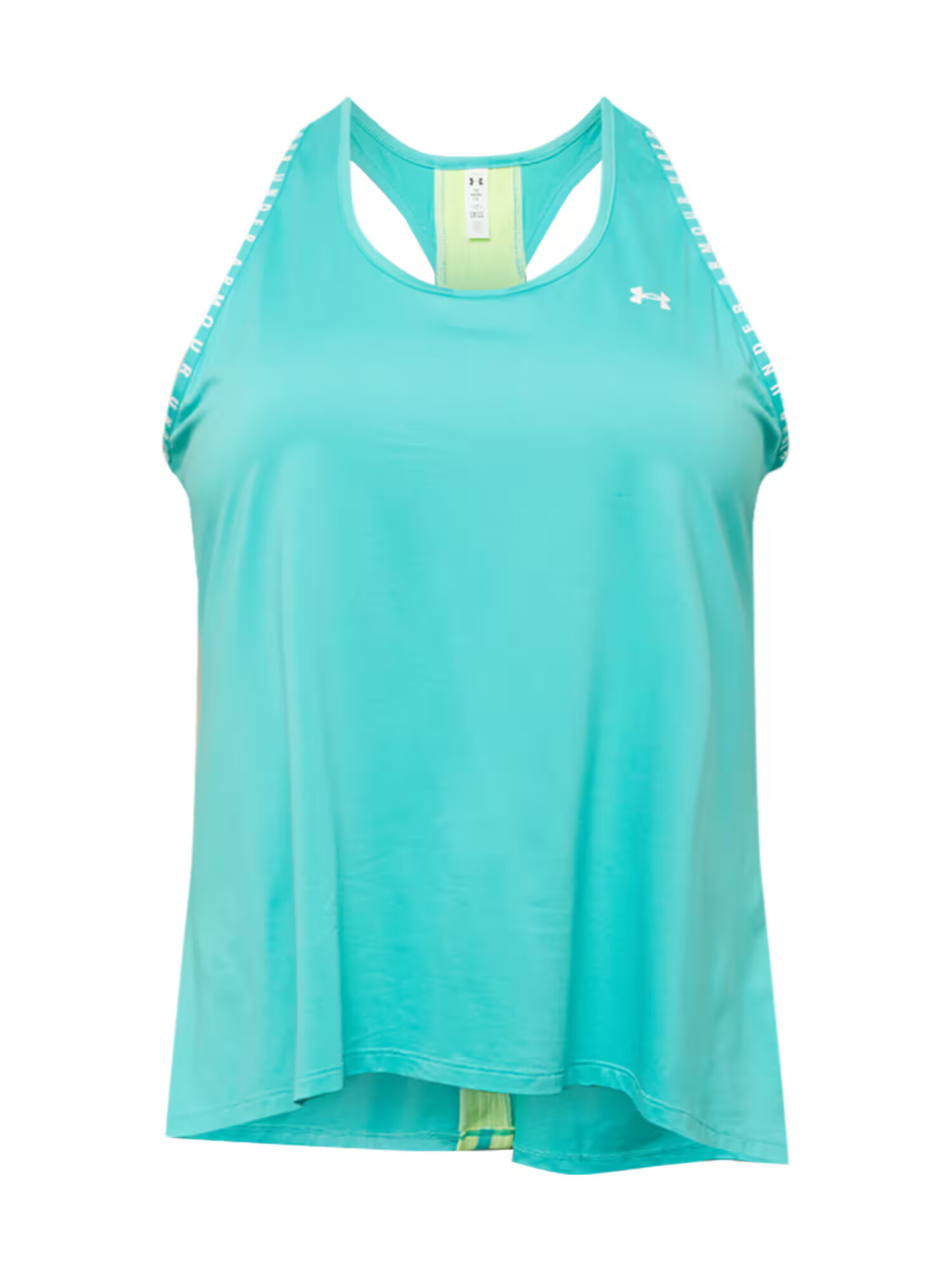 UNDER ARMOUR Sport top 'Knockout' verde jad / verde deschis / alb - Pled.ro