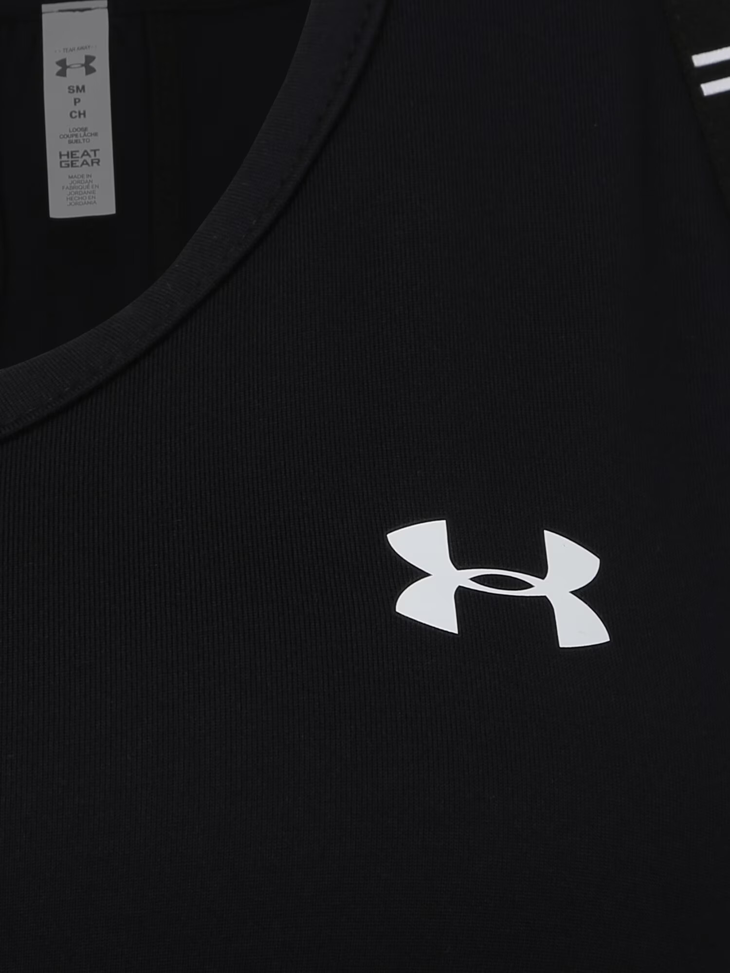 UNDER ARMOUR Sport top negru / alb - Pled.ro