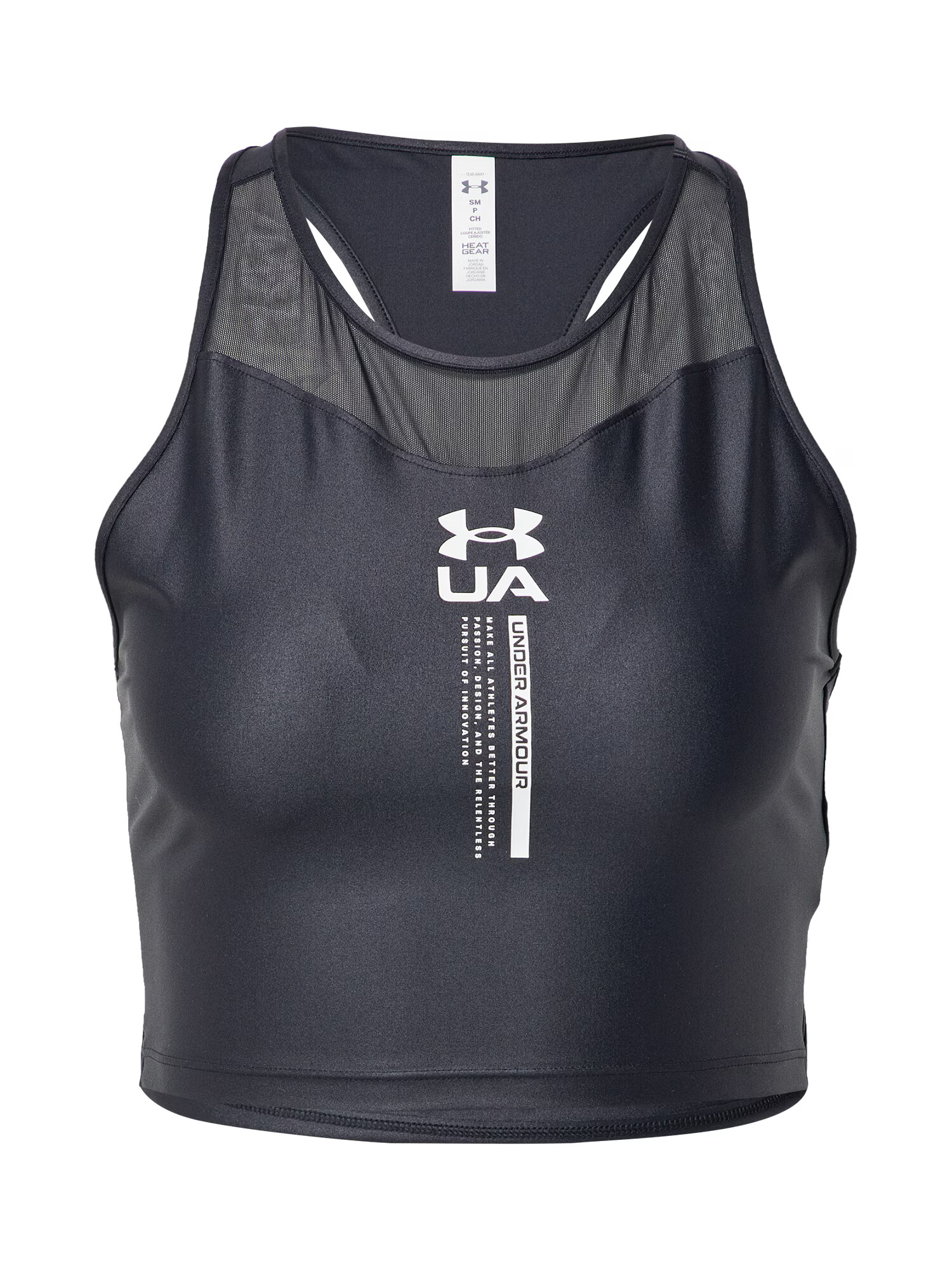 UNDER ARMOUR Sport top negru / alb - Pled.ro