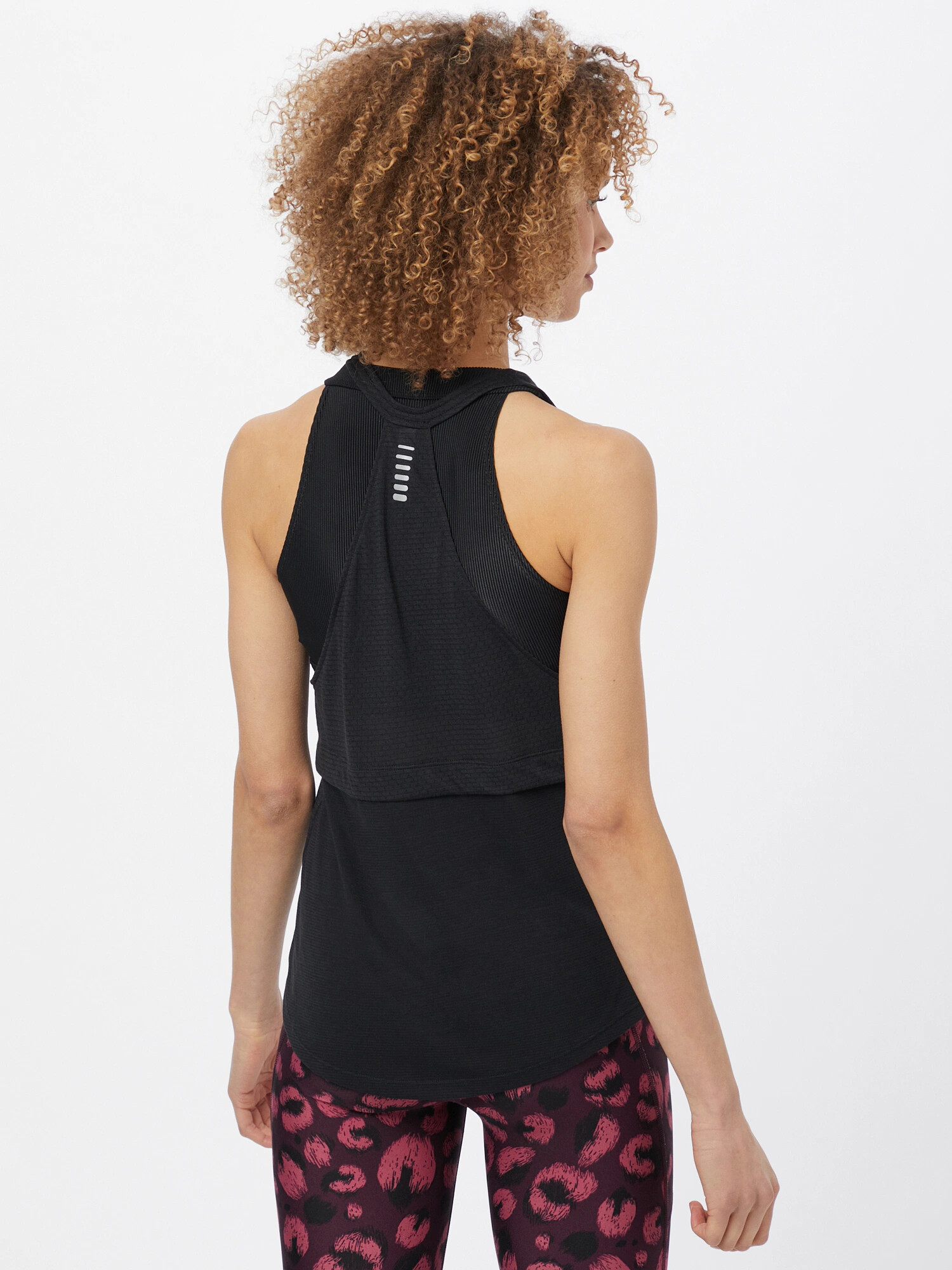 UNDER ARMOUR Sport top 'Streaker' gri argintiu / negru - Pled.ro