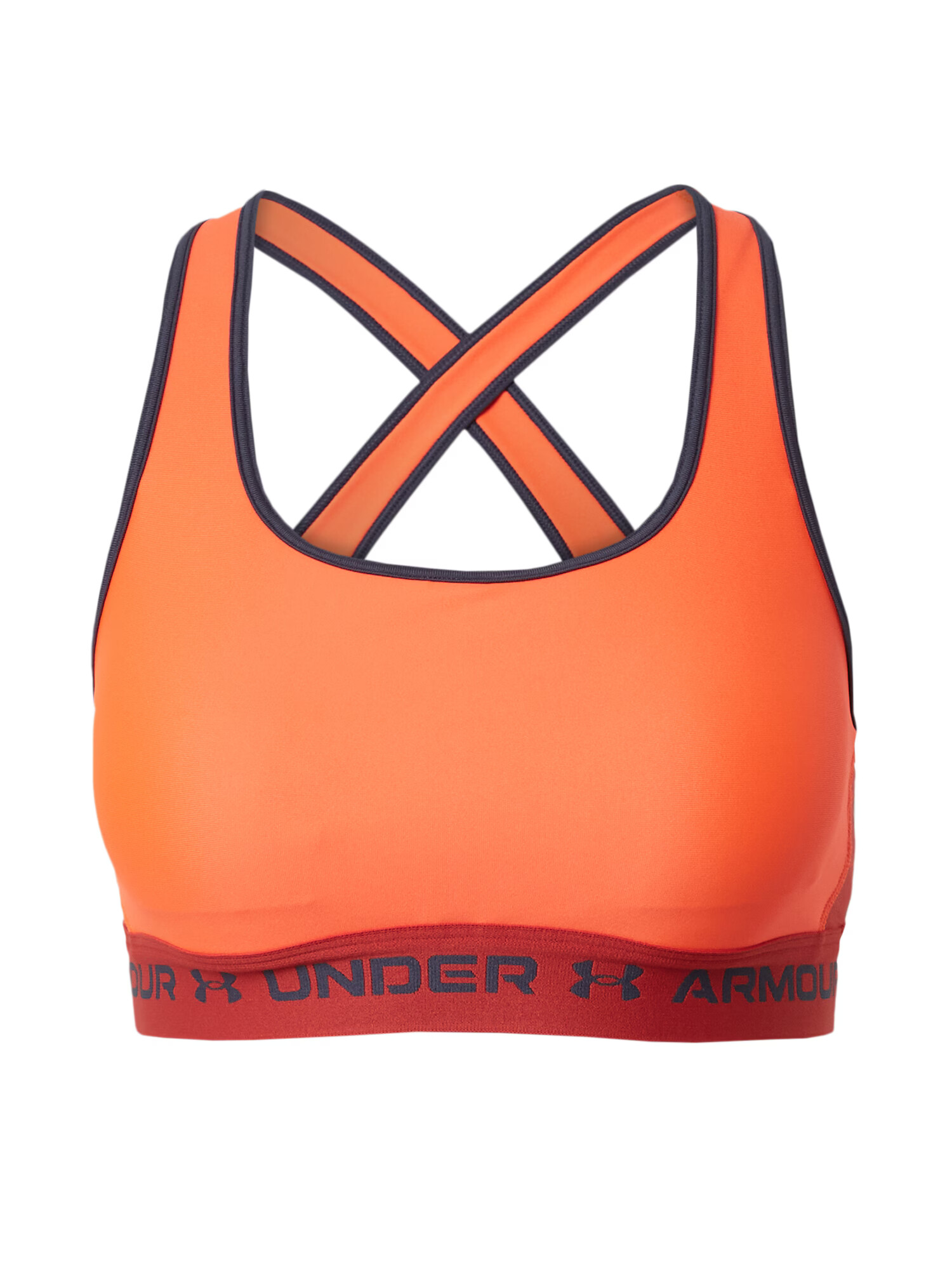 UNDER ARMOUR Sutien sport albastru noapte / portocaliu / roşu închis - Pled.ro