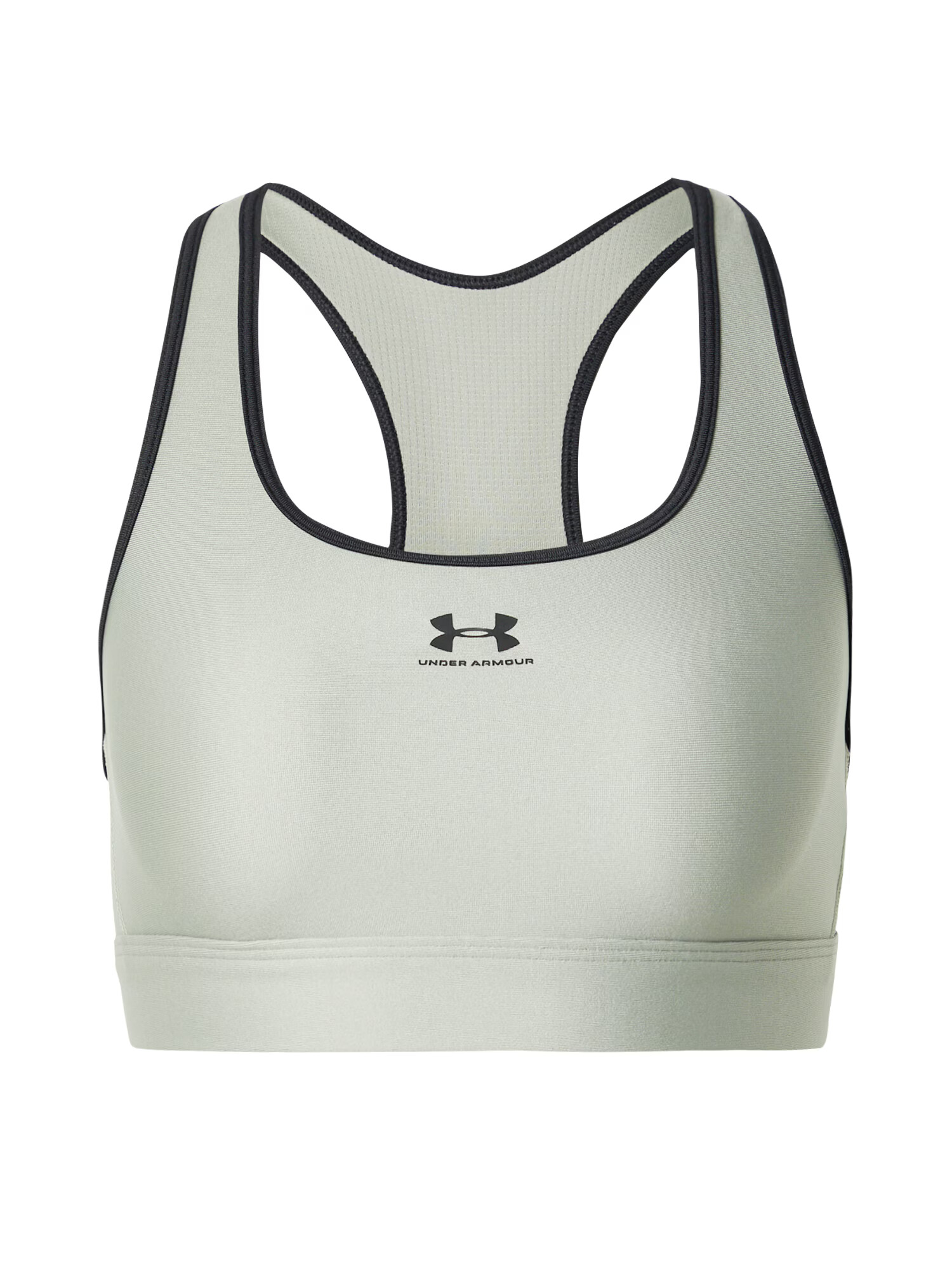 UNDER ARMOUR Sutien sport 'Authentics' verde pastel / negru - Pled.ro