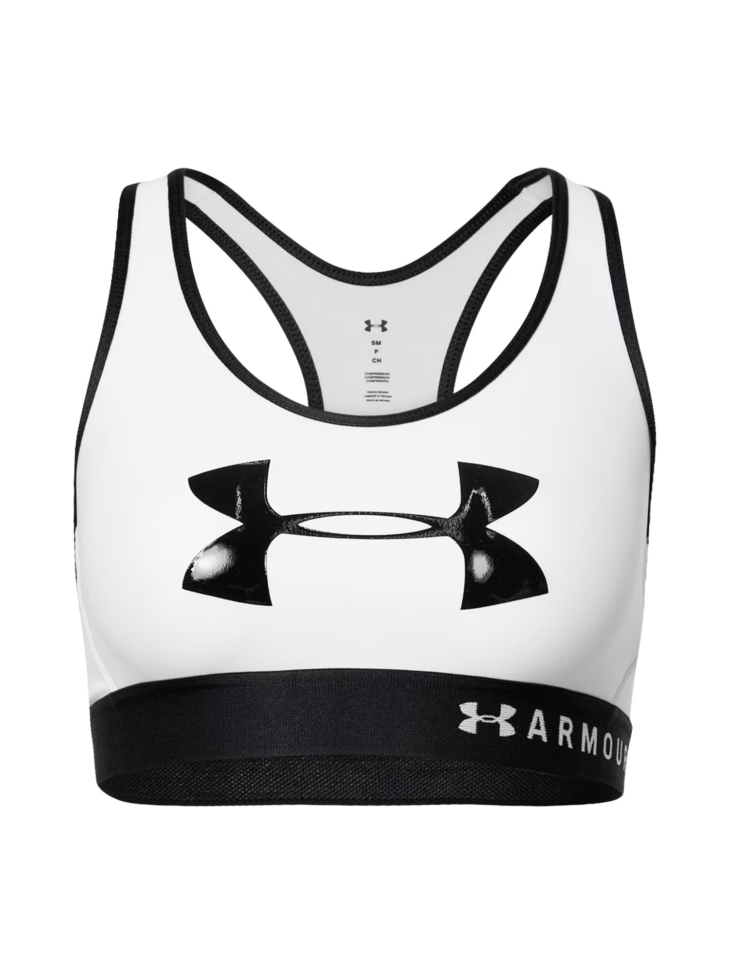 UNDER ARMOUR Sutien sport 'Graphic' negru / alb - Pled.ro