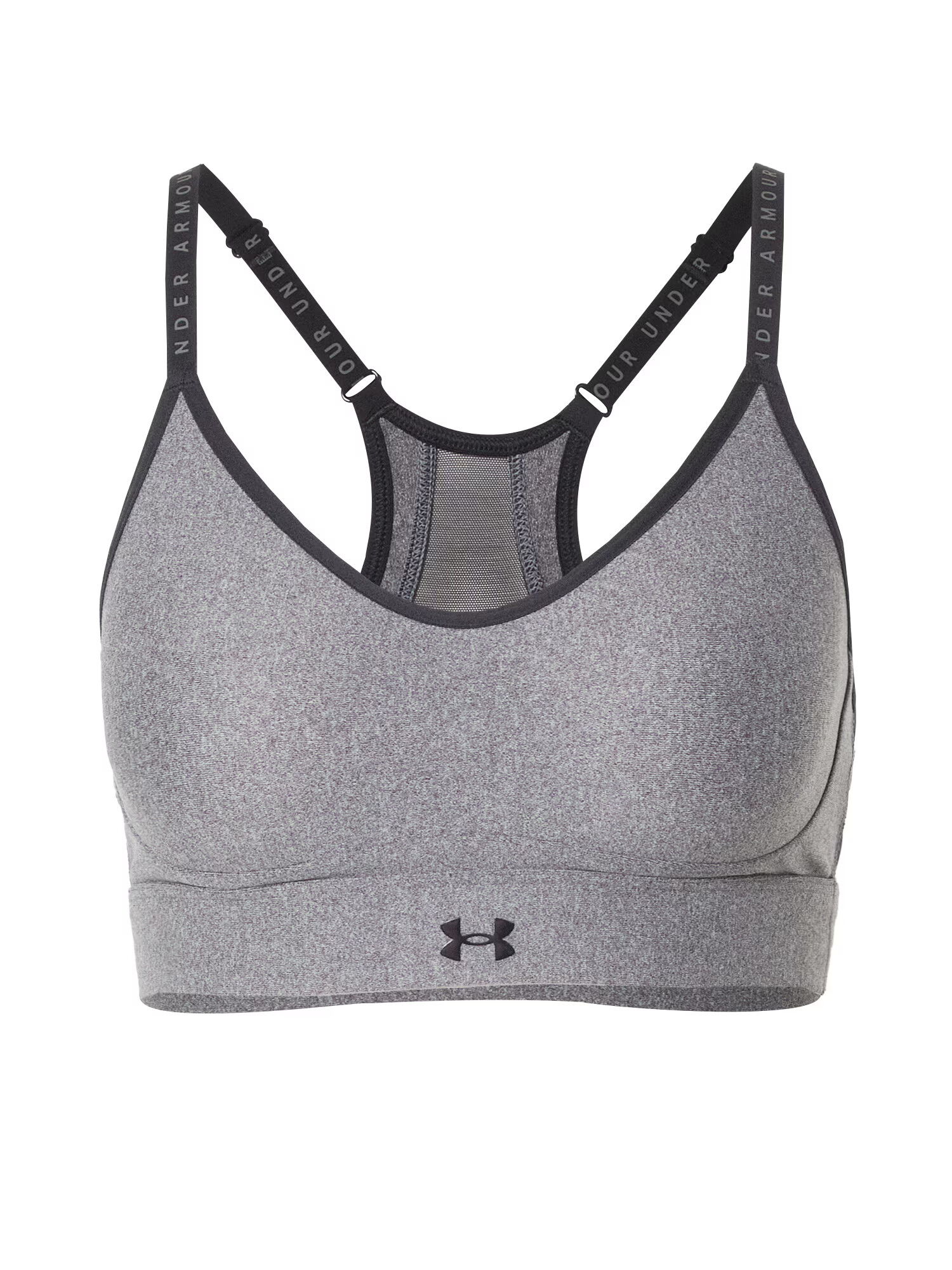 UNDER ARMOUR Sutien sport gri amestecat / negru - Pled.ro