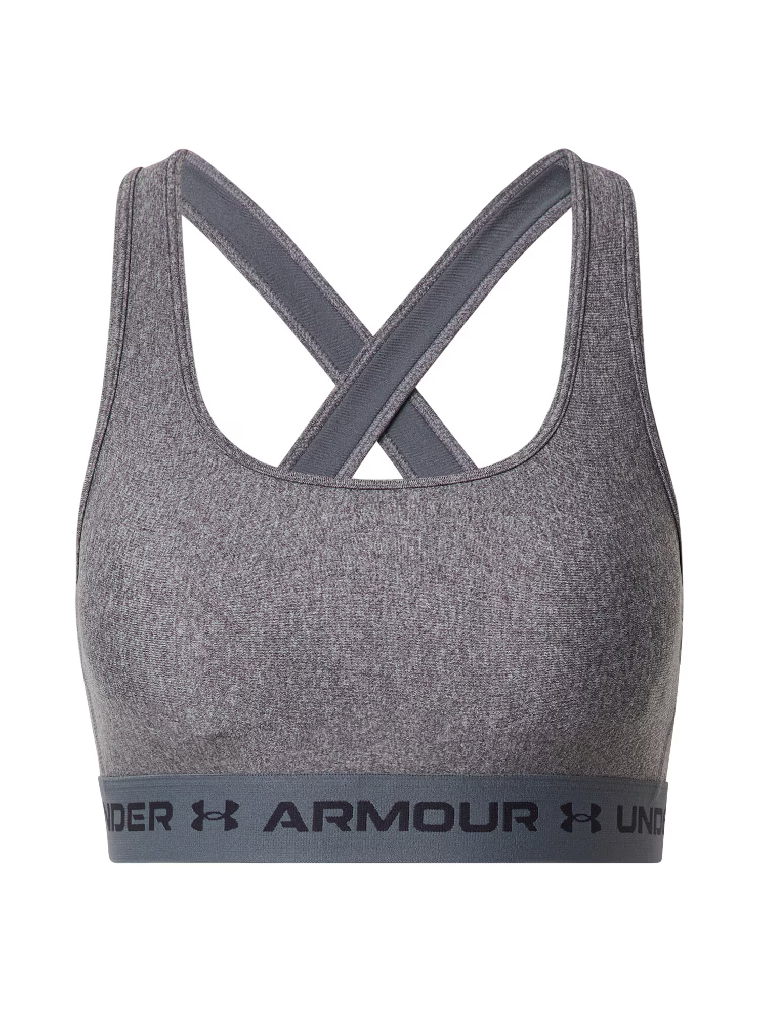 UNDER ARMOUR Sutien sport gri argintiu / gri amestecat / negru - Pled.ro