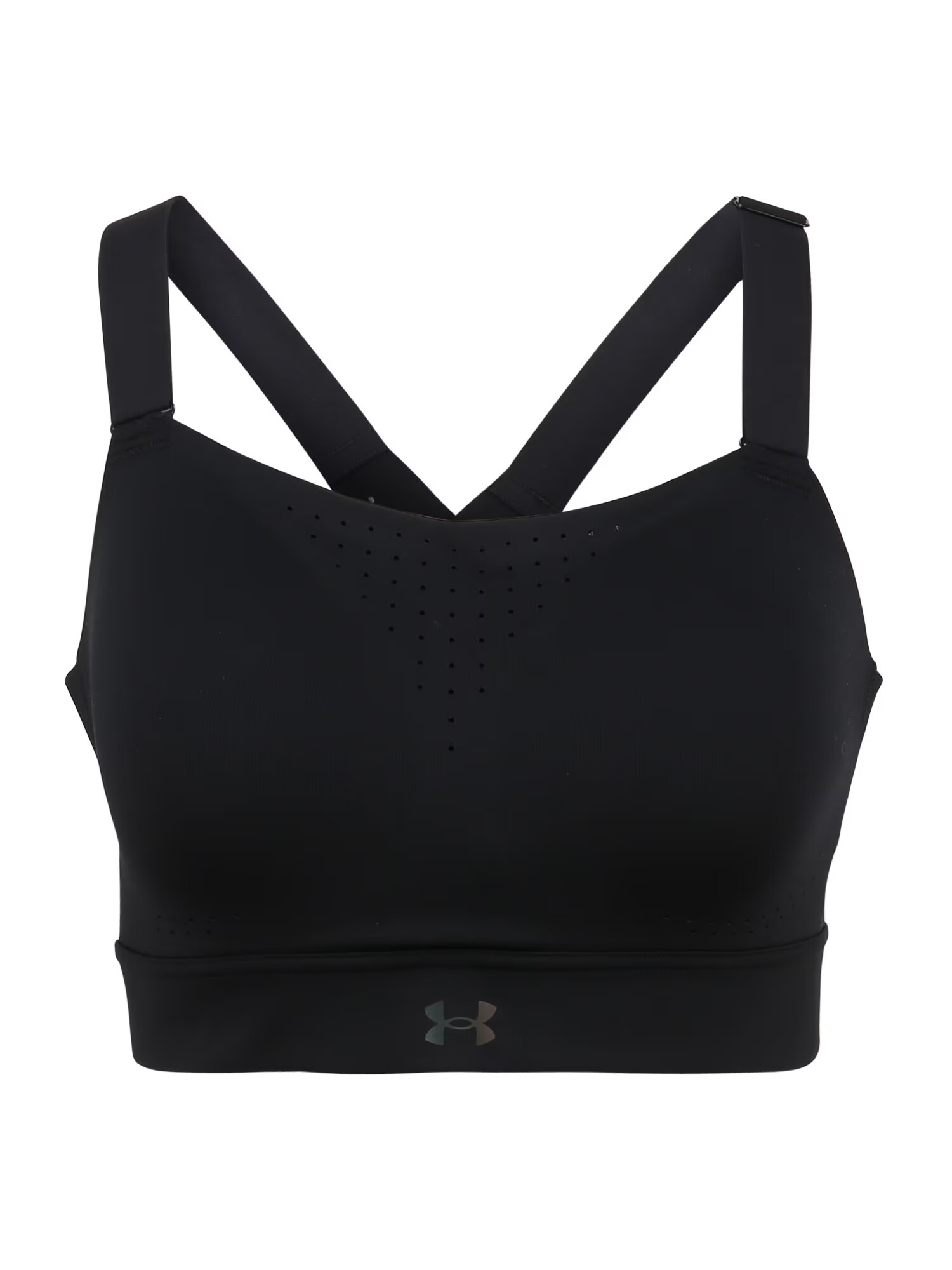 UNDER ARMOUR Sutien sport gri argintiu / negru - Pled.ro