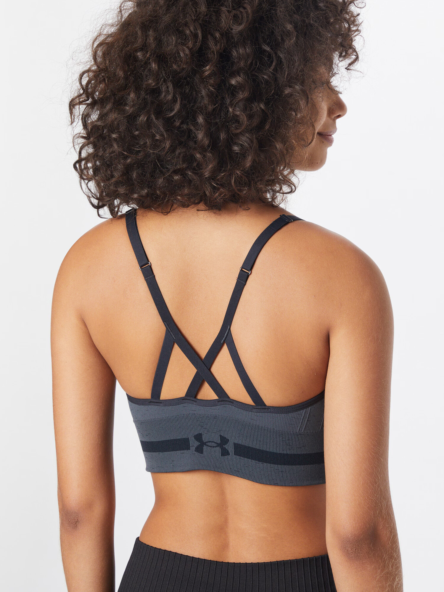 UNDER ARMOUR Sutien sport gri bazalt / gri închis - Pled.ro