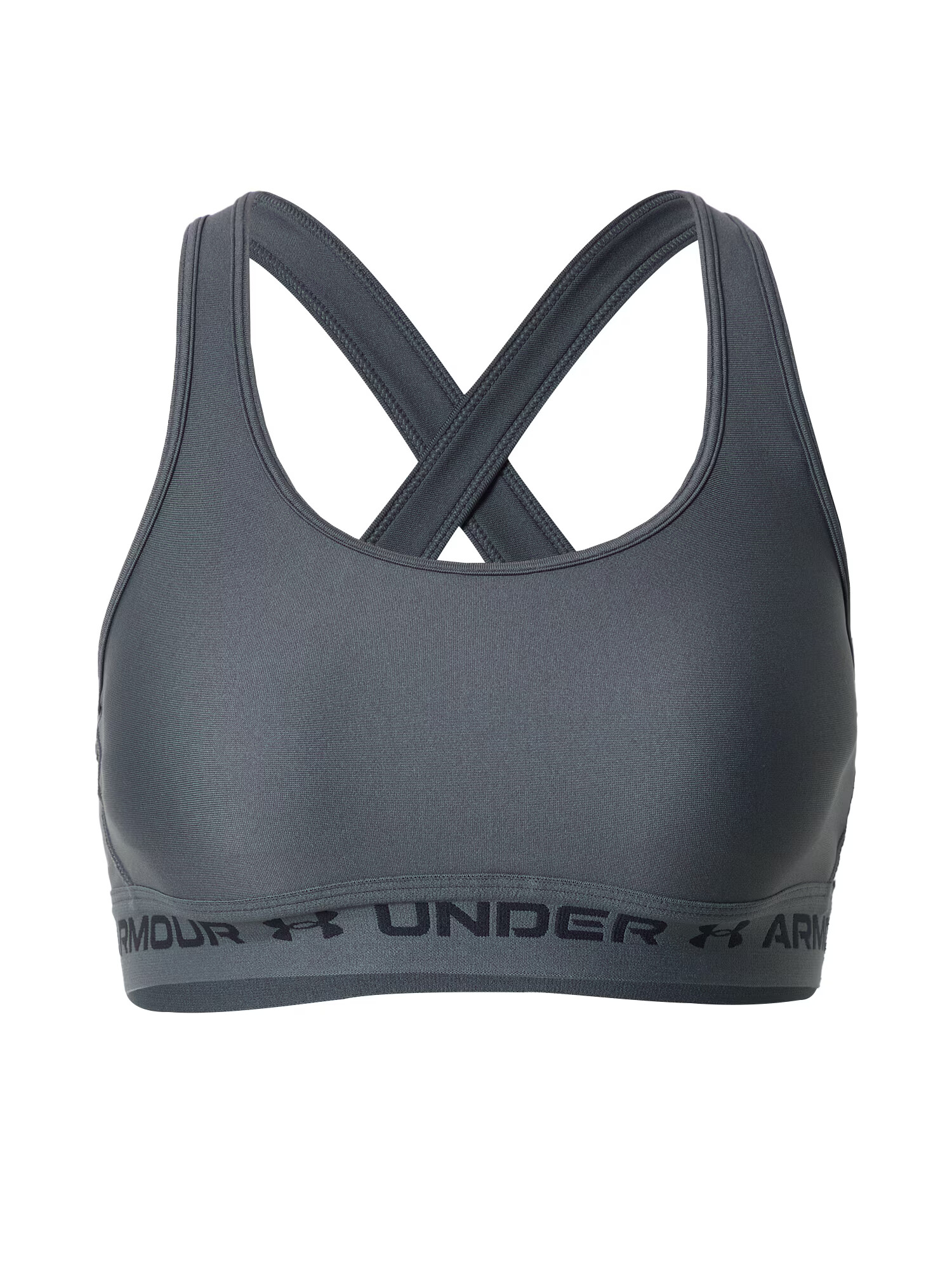 UNDER ARMOUR Sutien sport gri închis / negru - Pled.ro