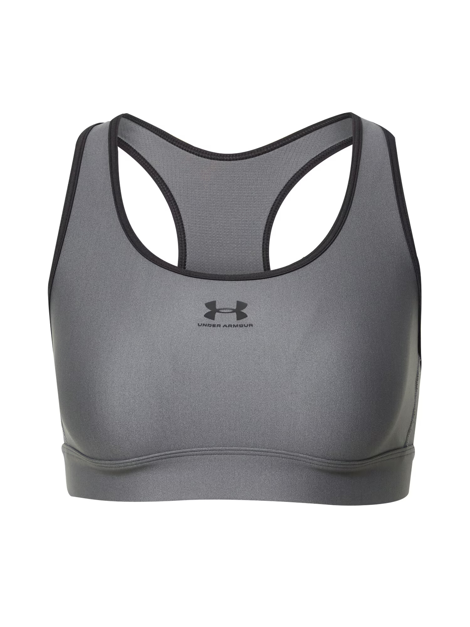 UNDER ARMOUR Sutien sport 'Authentics' gri închis / negru - Pled.ro