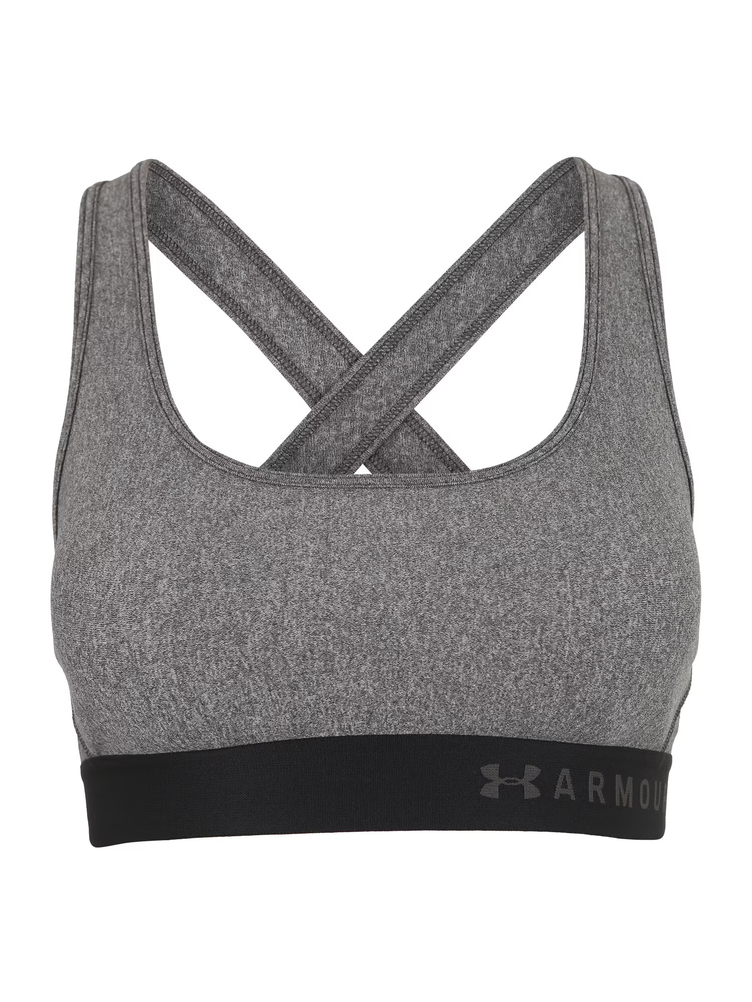 UNDER ARMOUR Sutien sport gri închis / negru - Pled.ro