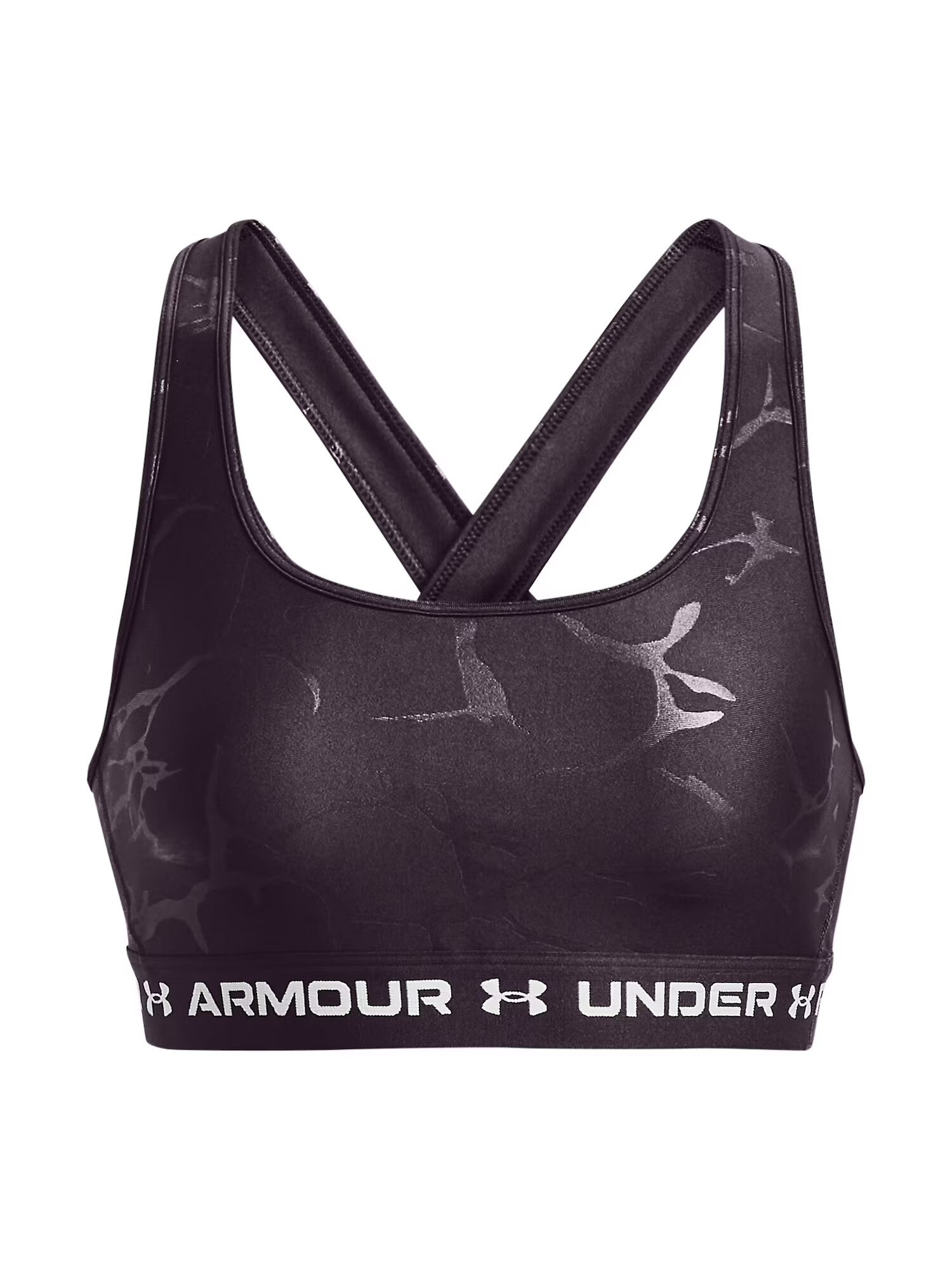 UNDER ARMOUR Sutien sport gri / mov vânătă / alb - Pled.ro