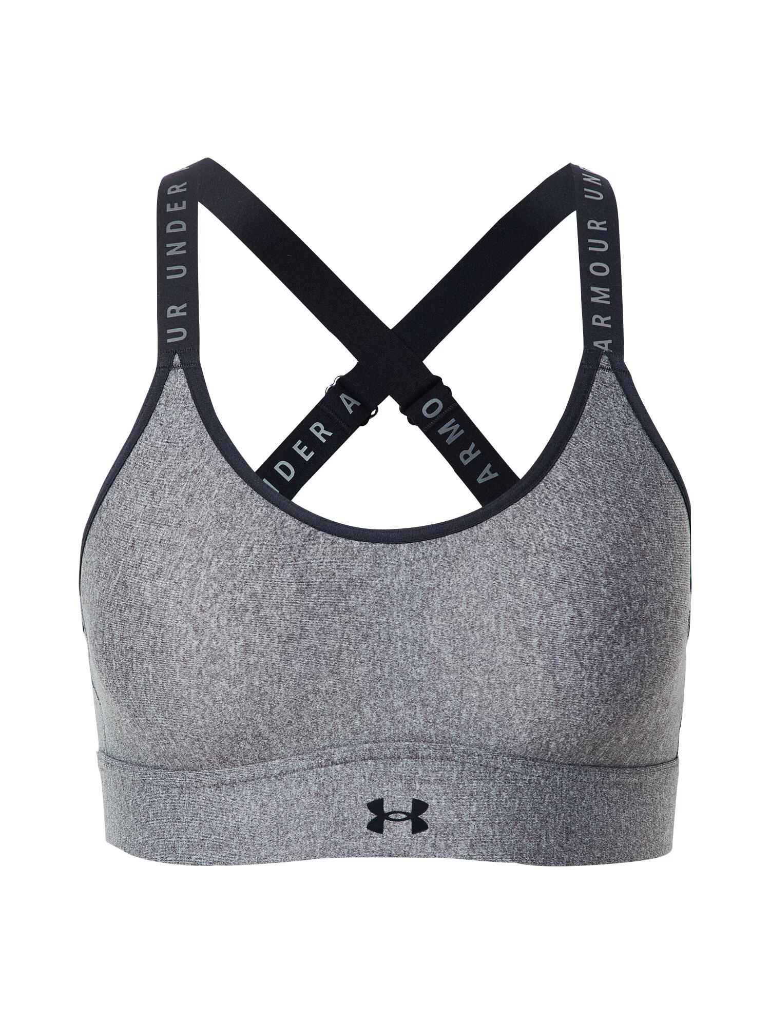 UNDER ARMOUR Sutien sport 'Infinity' gri / negru - Pled.ro