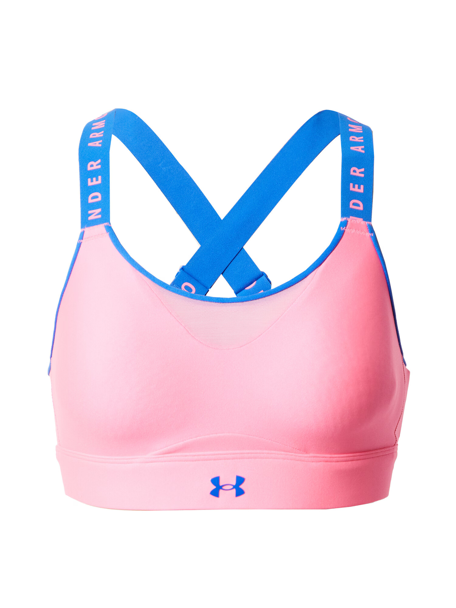 UNDER ARMOUR Sutien sport 'Infinity High' azuriu / roz deschis - Pled.ro