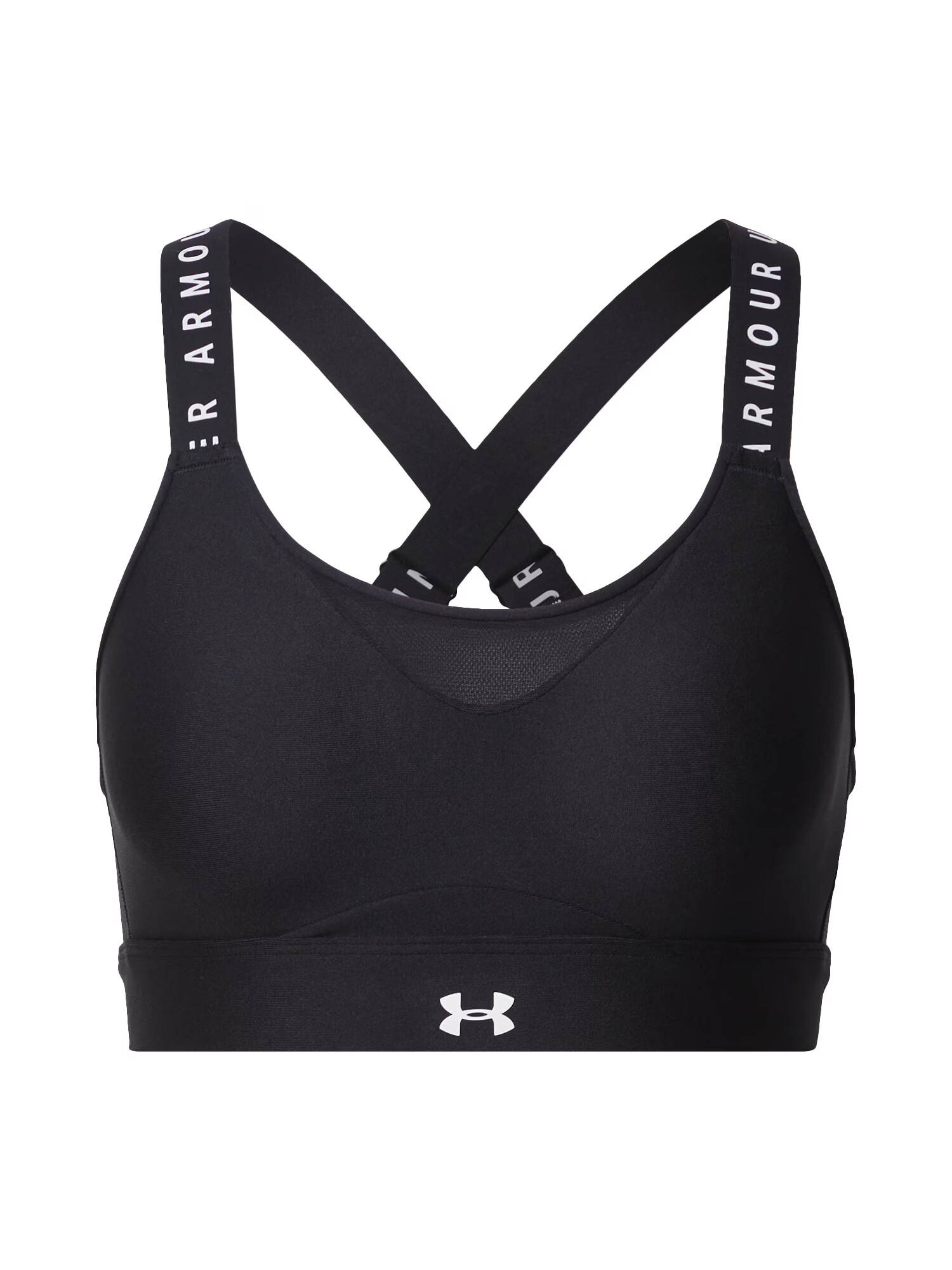 UNDER ARMOUR Sutien sport 'Infinity High' negru / alb - Pled.ro