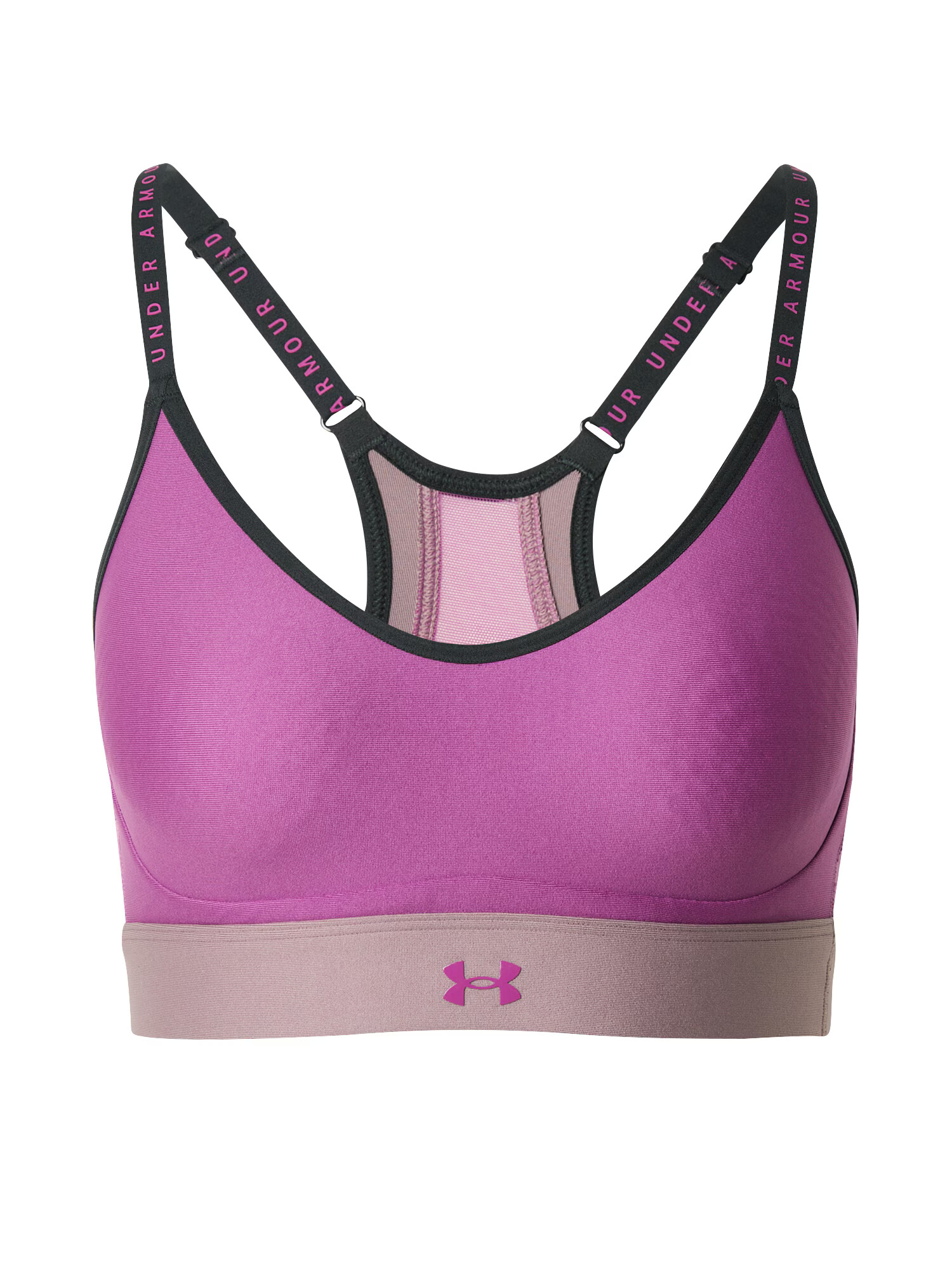 UNDER ARMOUR Sutien sport 'Infinity' lila / negru - Pled.ro