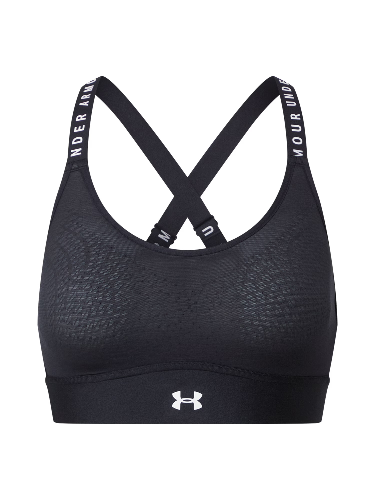 UNDER ARMOUR Sutien sport 'Infinity' negru / alb - Pled.ro