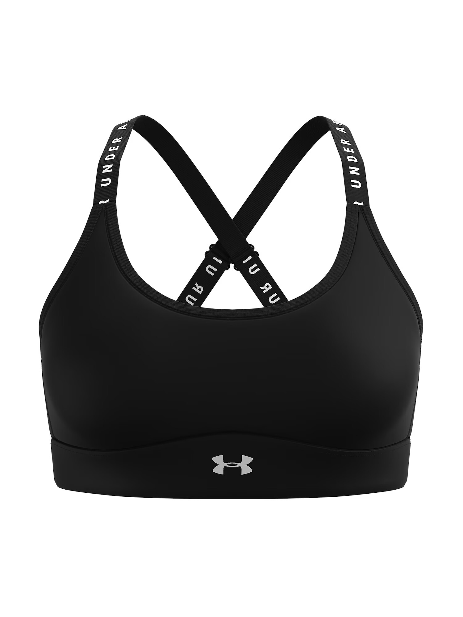 UNDER ARMOUR Sutien sport 'Infinity' negru / alb - Pled.ro