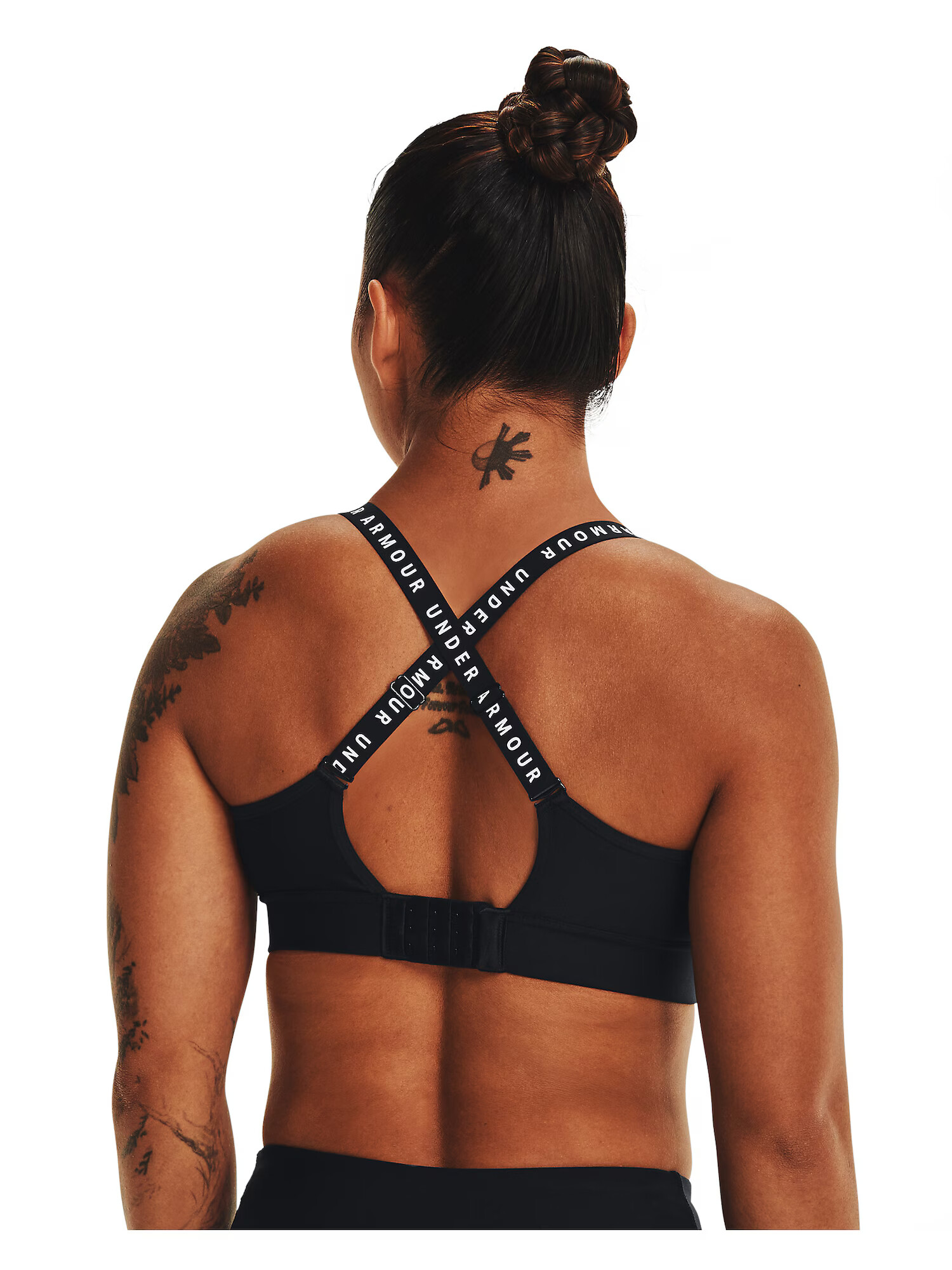 UNDER ARMOUR Sutien sport 'Infinity' negru / alb - Pled.ro