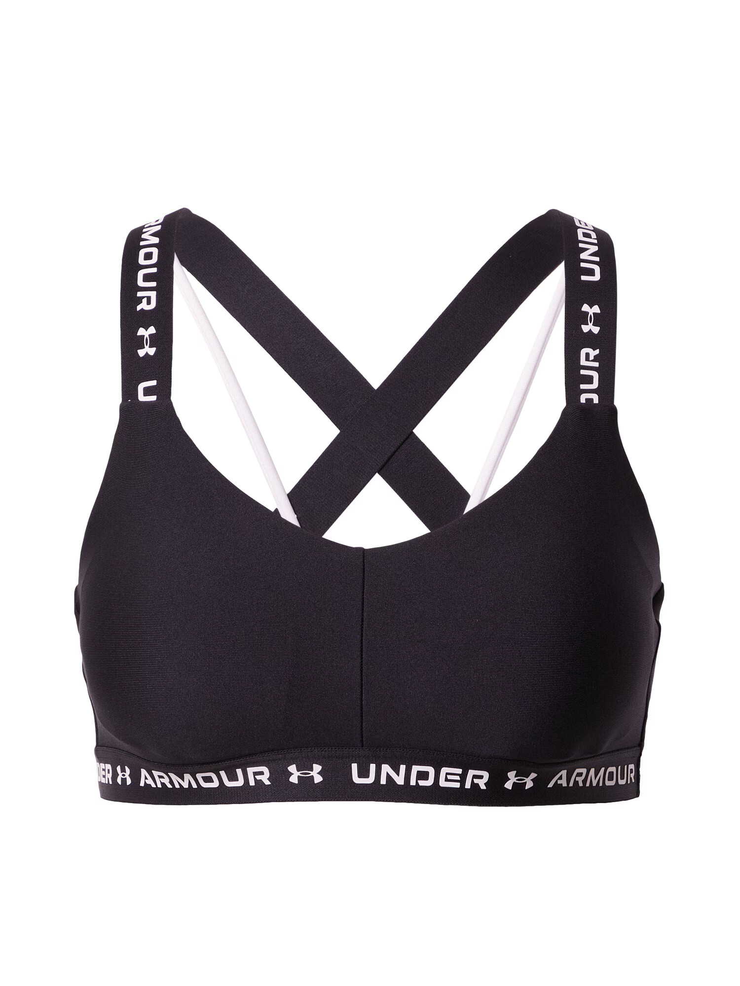 UNDER ARMOUR Sutien sport negru / alb - Pled.ro