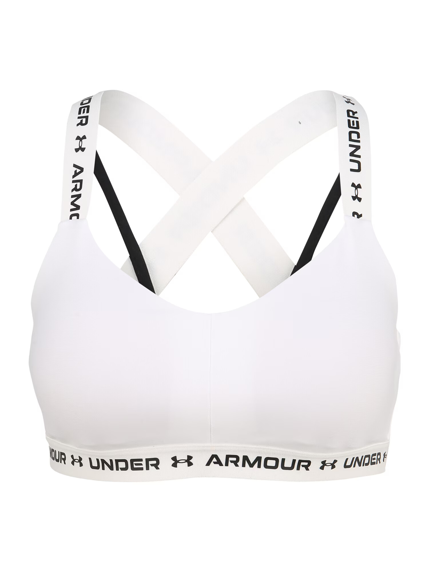 UNDER ARMOUR Sutien sport negru / alb - Pled.ro