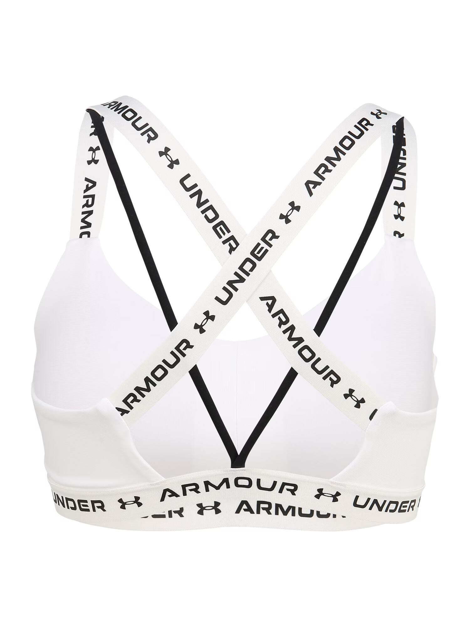 UNDER ARMOUR Sutien sport negru / alb - Pled.ro