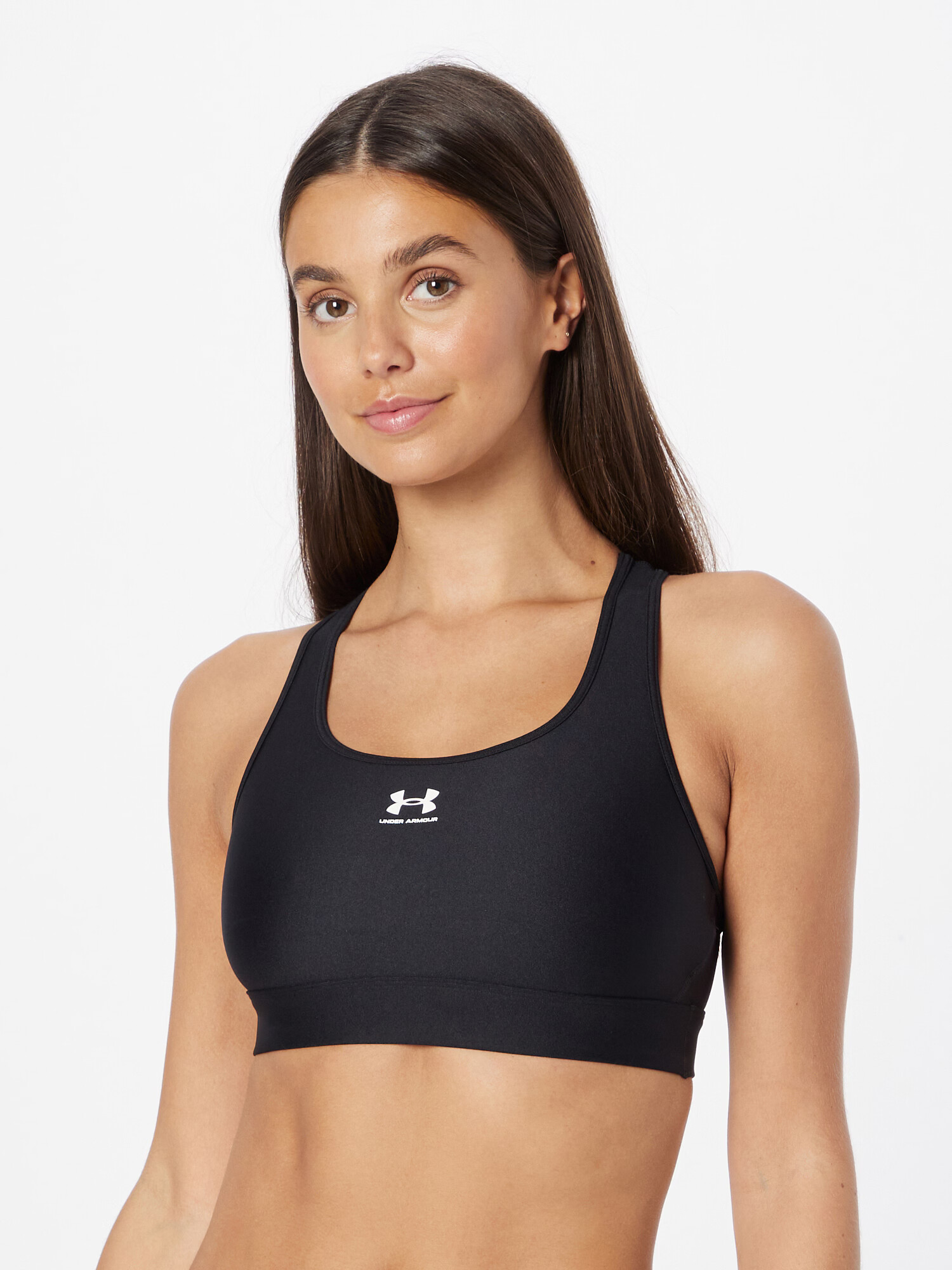 UNDER ARMOUR Sutien sport 'Authentics' negru / alb - Pled.ro