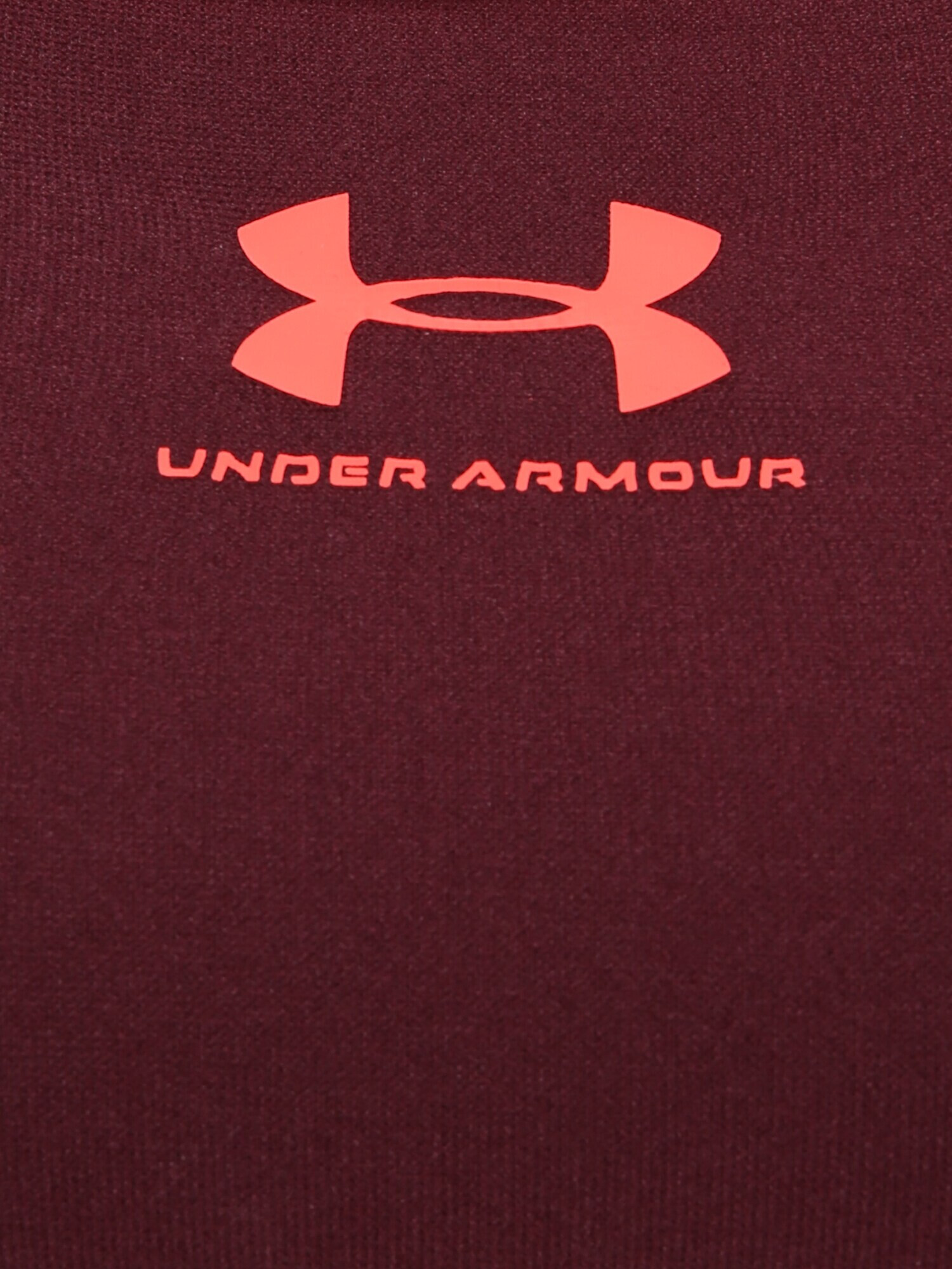 UNDER ARMOUR Sutien sport 'Authentics' portocaliu piersică / roșu bordeaux - Pled.ro