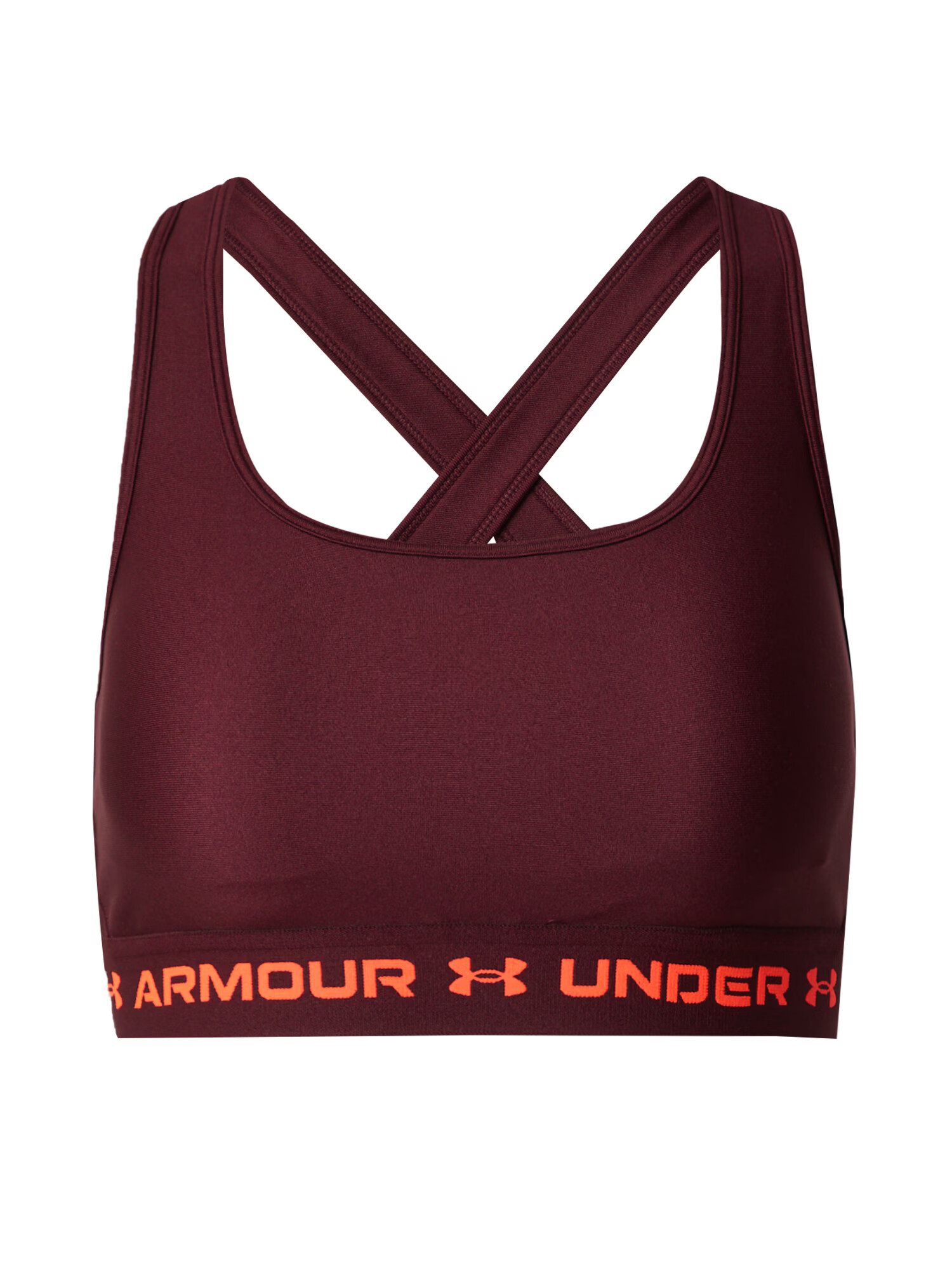 UNDER ARMOUR Sutien sport portocaliu / roșu bordeaux - Pled.ro