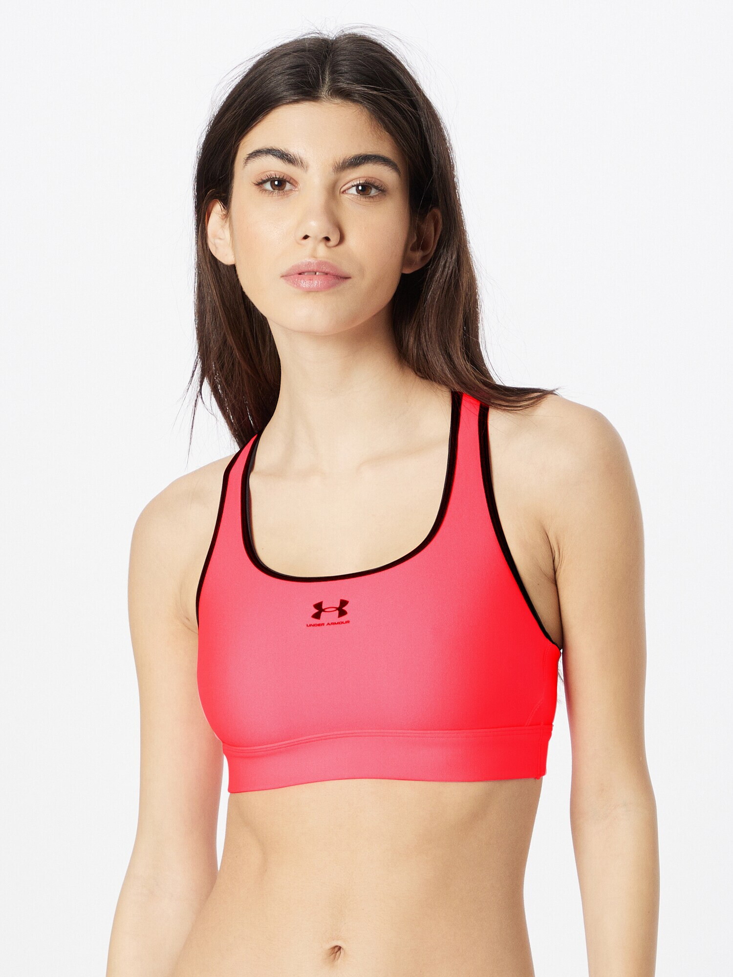 UNDER ARMOUR Sutien sport roz / negru - Pled.ro