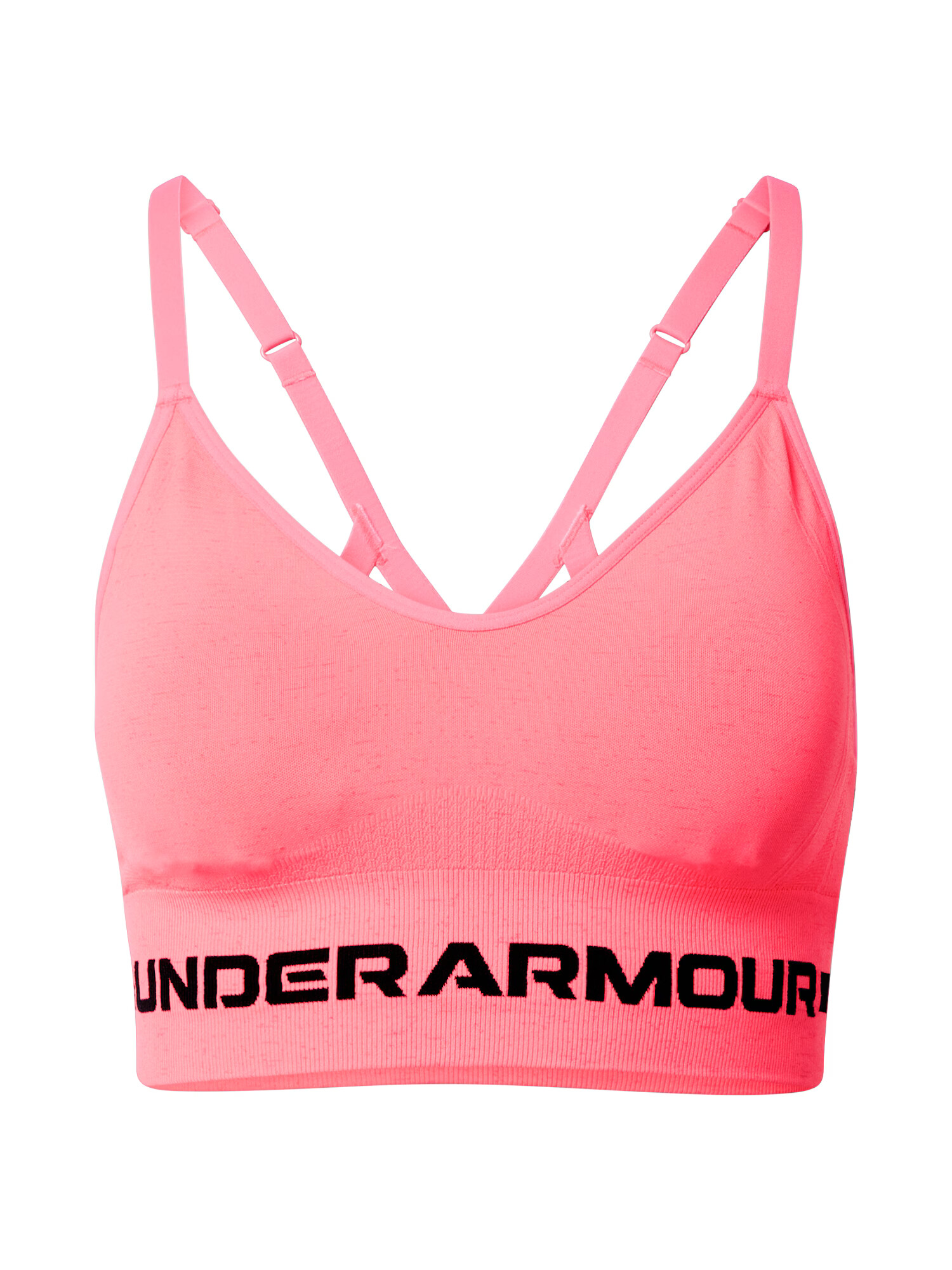 UNDER ARMOUR Sutien sport roz / negru - Pled.ro