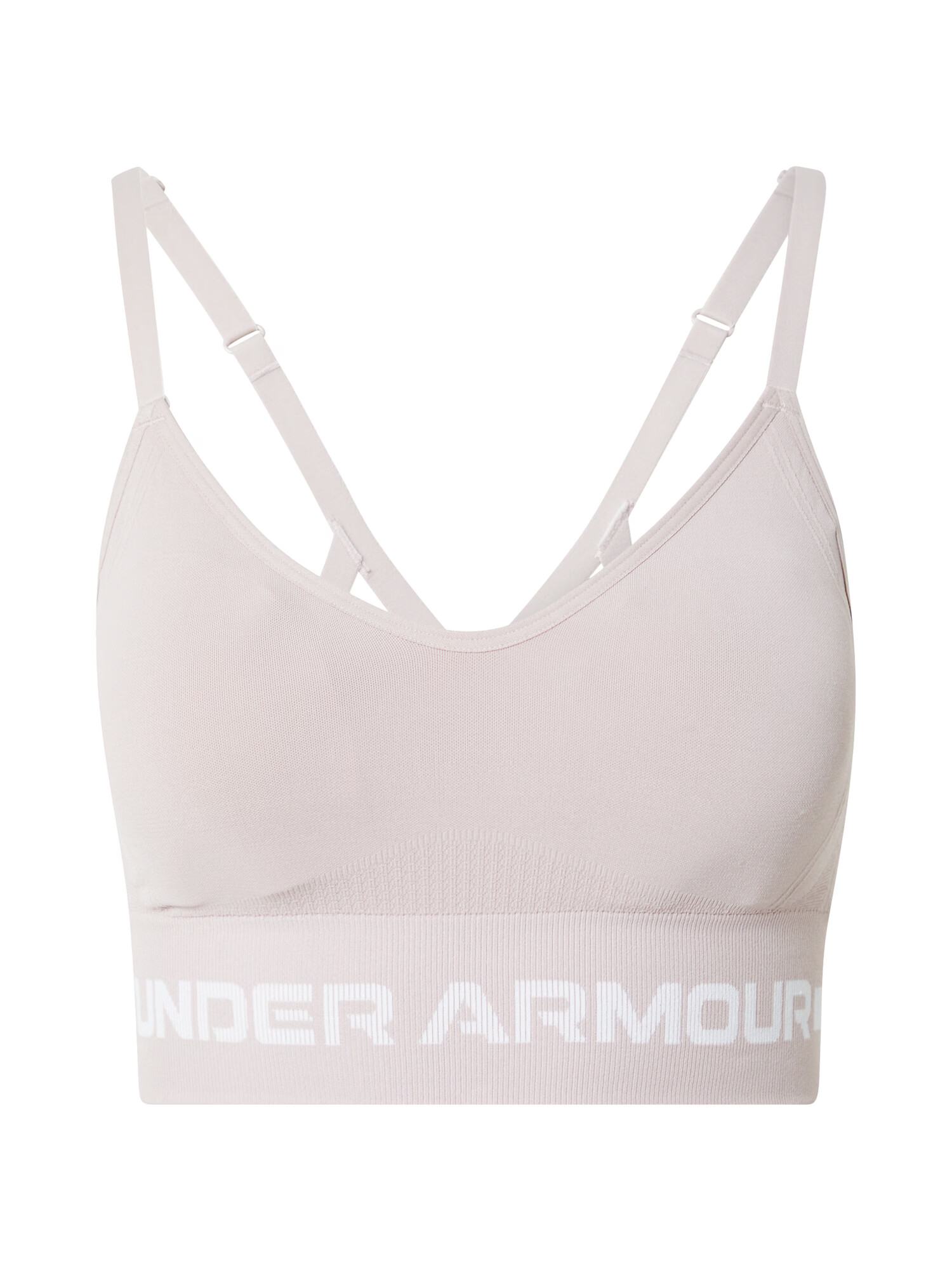 UNDER ARMOUR Sutien sport roz pudră / alb murdar - Pled.ro