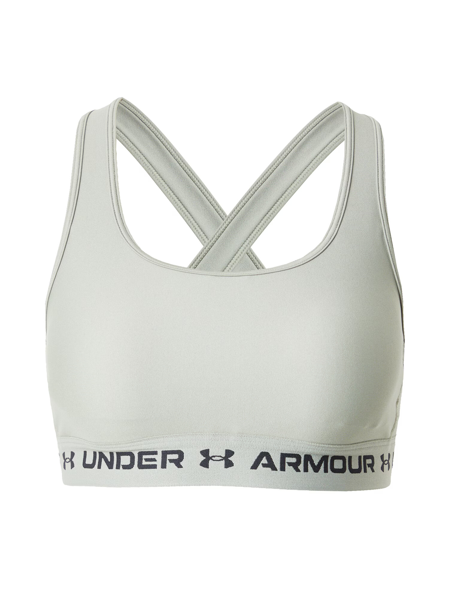 UNDER ARMOUR Sutien sport verde pastel / negru - Pled.ro