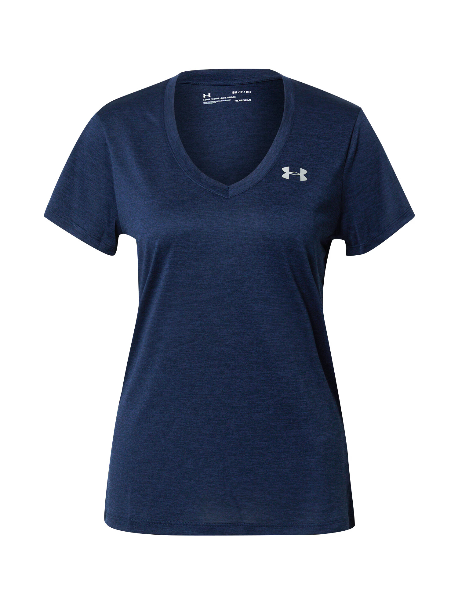 UNDER ARMOUR Tricou funcțional albastru noapte / alb - Pled.ro