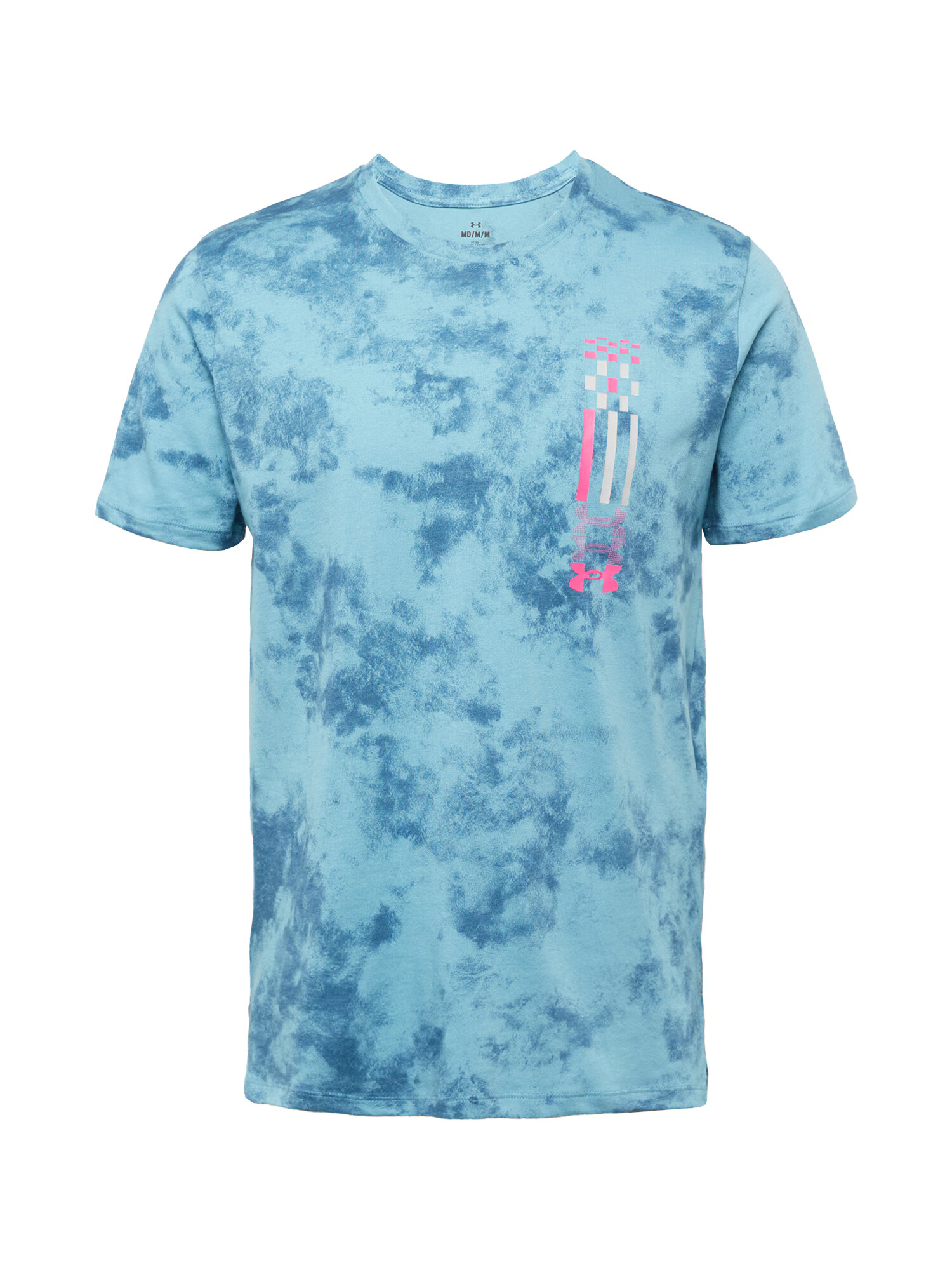 UNDER ARMOUR Tricou funcțional bleumarin / albastru deschis / roz - Pled.ro