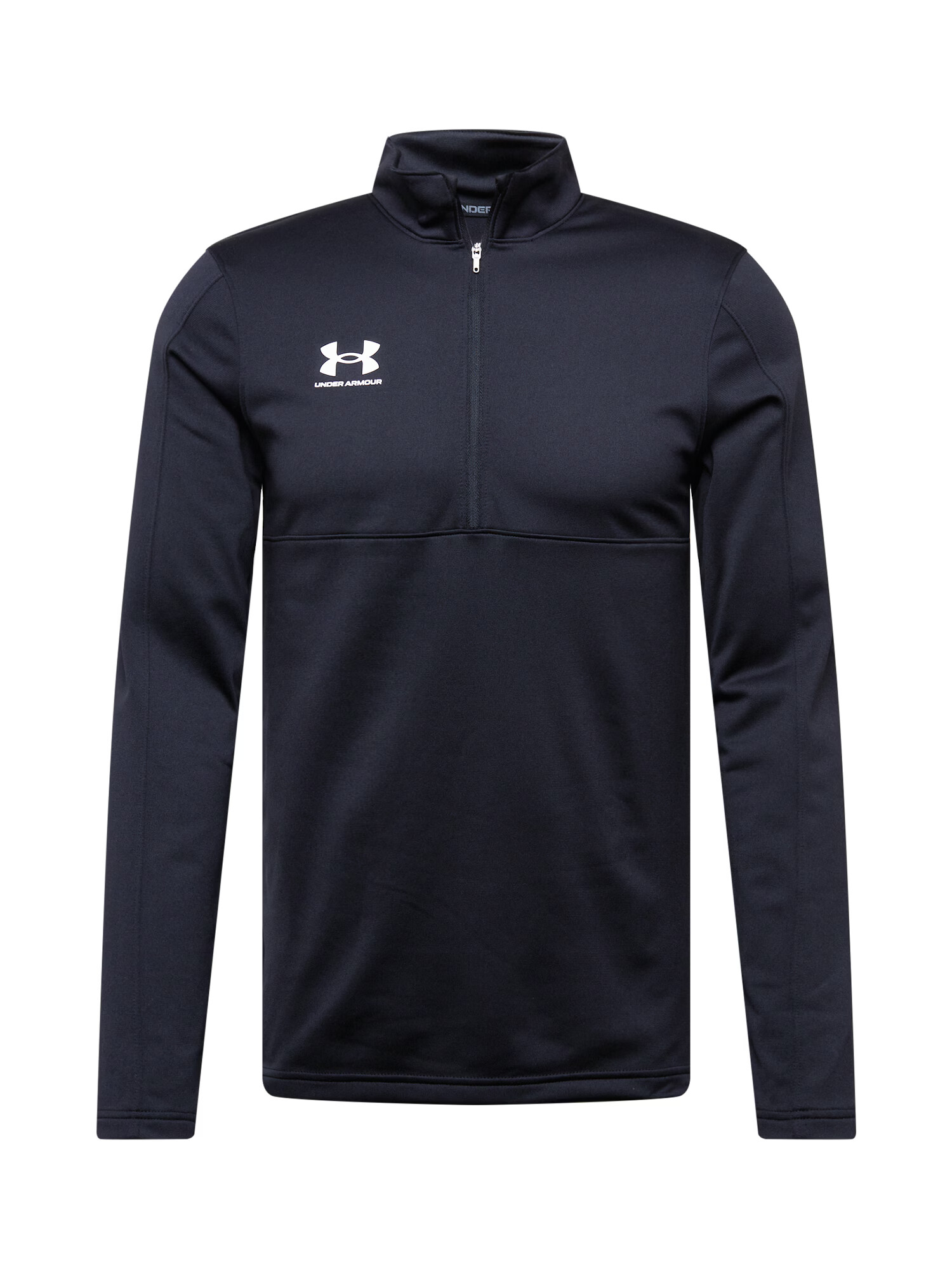 UNDER ARMOUR Tricou funcțional 'Challenger' negru / alb - Pled.ro