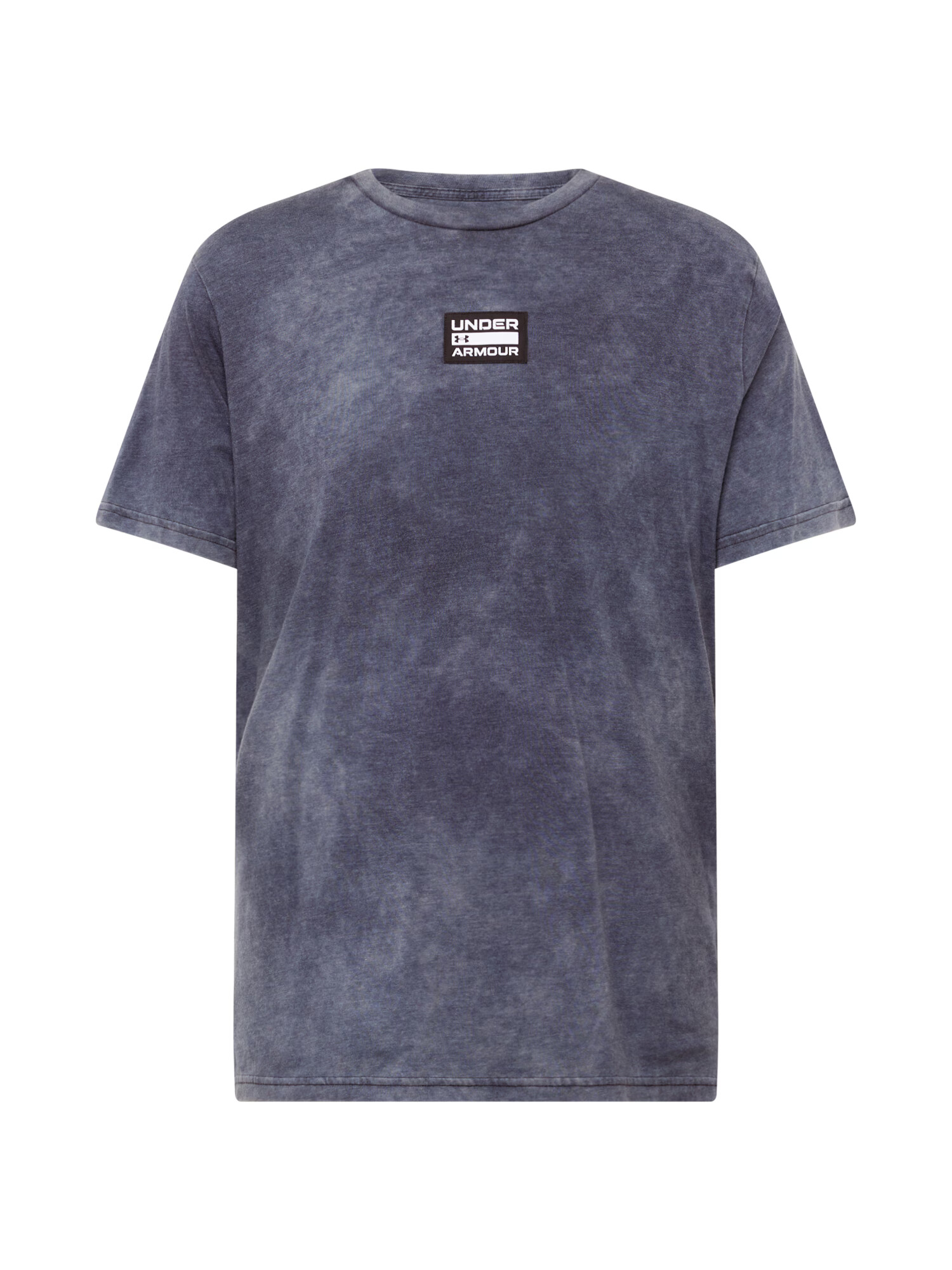 UNDER ARMOUR Tricou funcțional 'ELEVATED' negru / negru denim / alb - Pled.ro