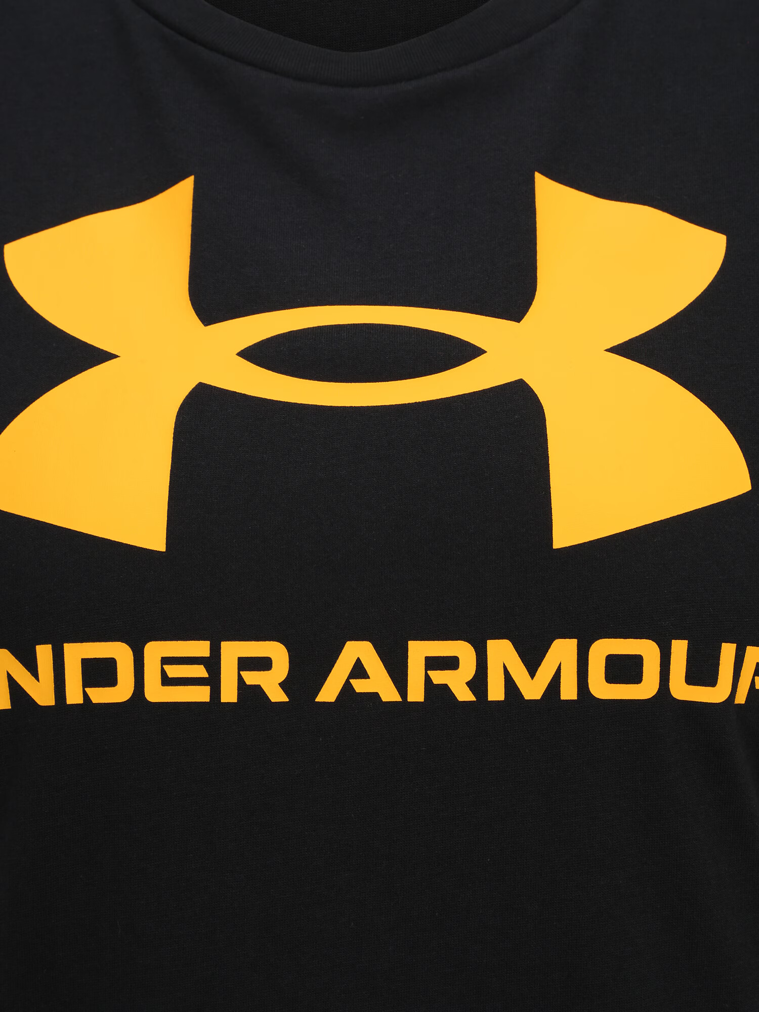 UNDER ARMOUR Tricou funcțional galben auriu / negru - Pled.ro