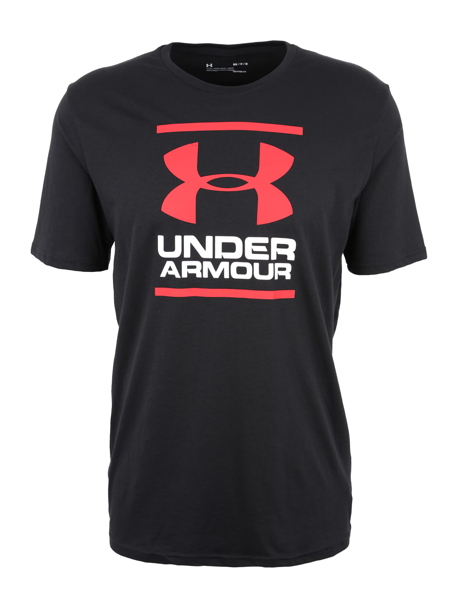 UNDER ARMOUR Tricou funcțional 'GL Foundation' roșu deschis / negru / alb - Pled.ro