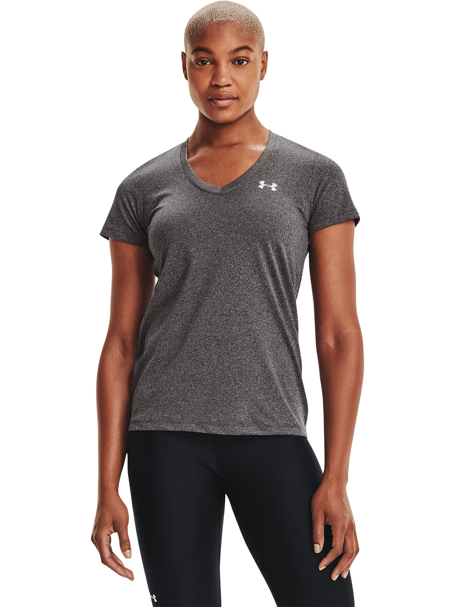 UNDER ARMOUR Tricou funcțional gri amestecat - Pled.ro