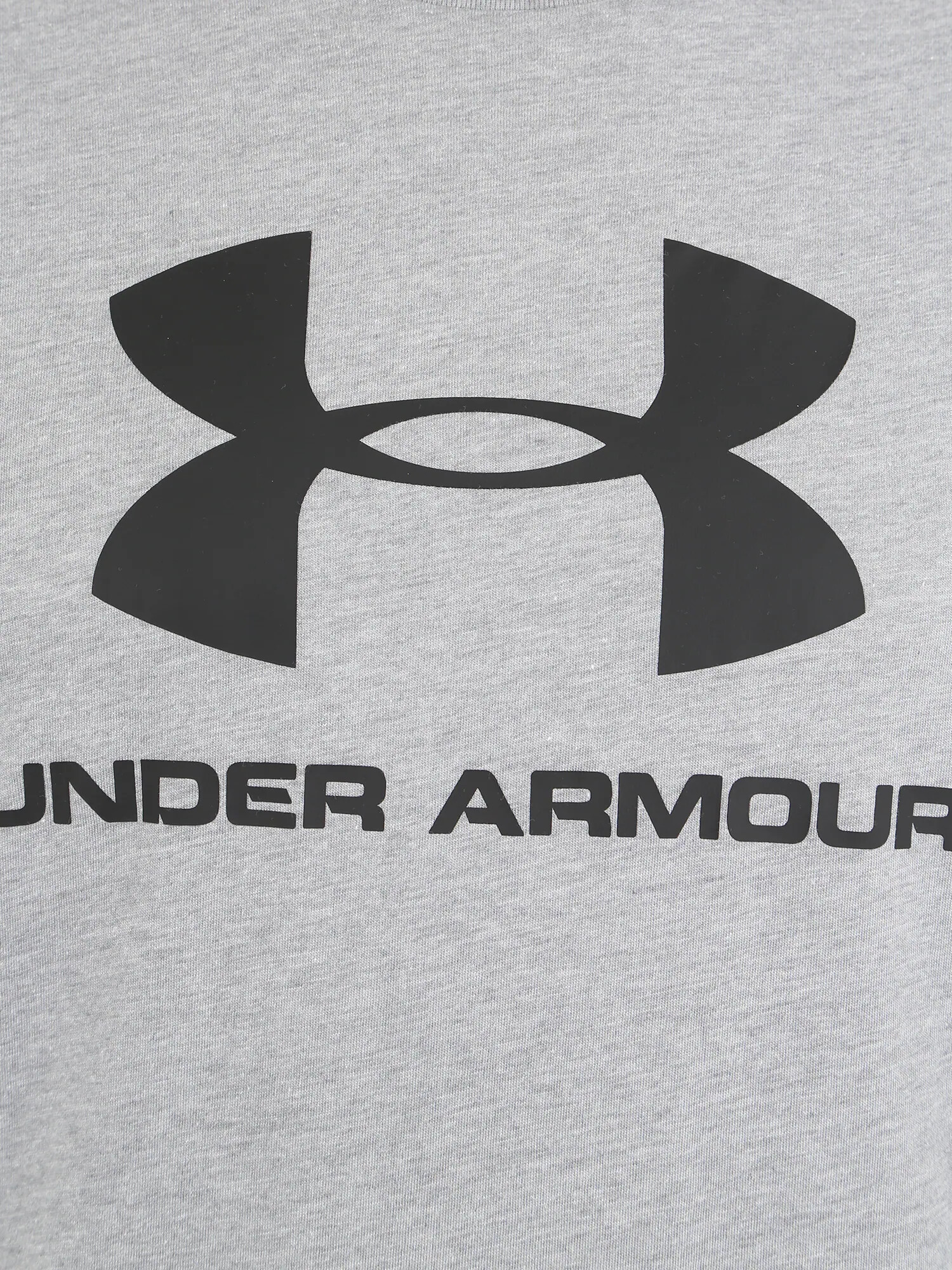 UNDER ARMOUR Tricou funcțional gri amestecat / negru - Pled.ro