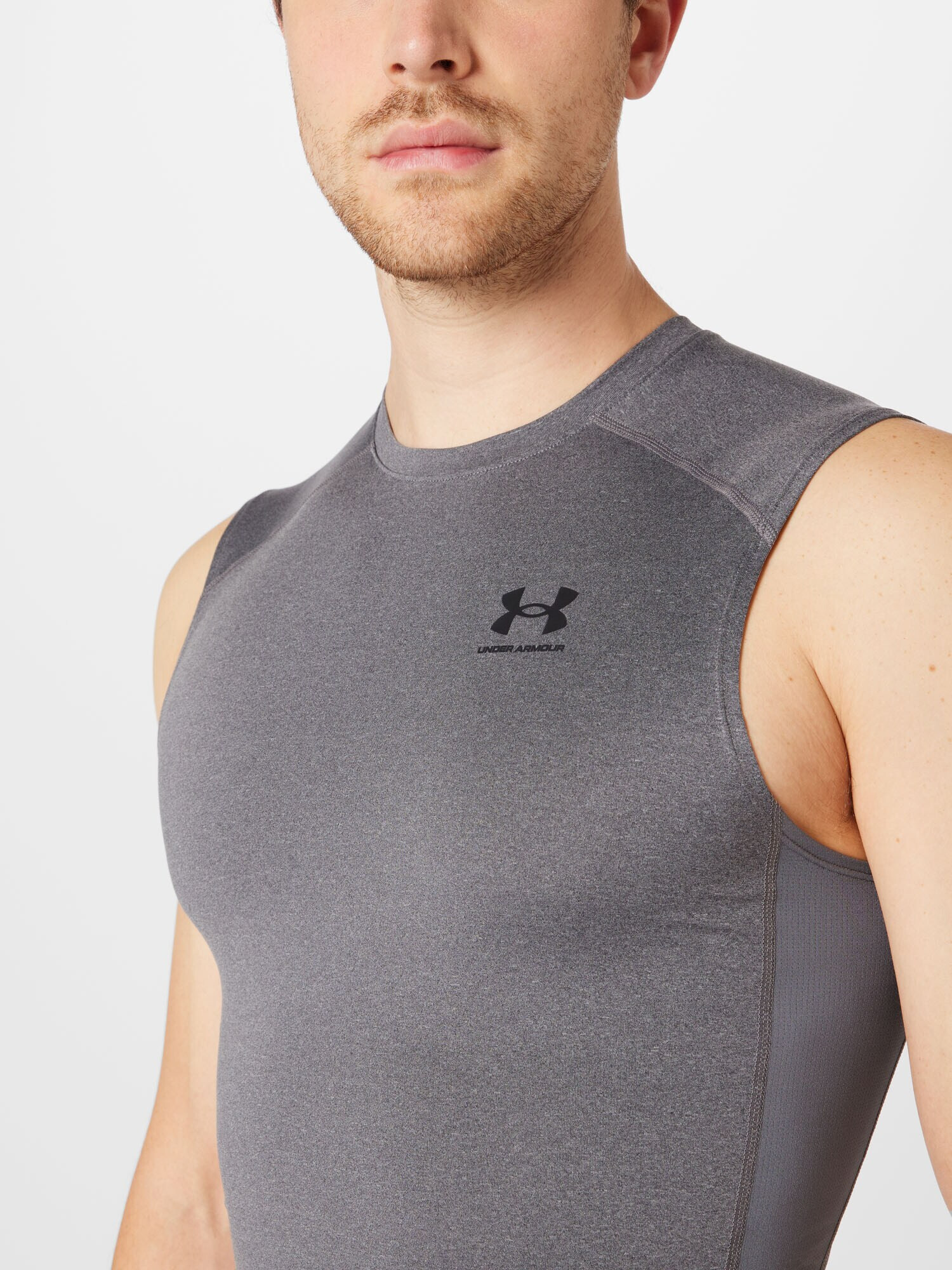 UNDER ARMOUR Tricou funcțional gri metalic / gri amestecat - Pled.ro